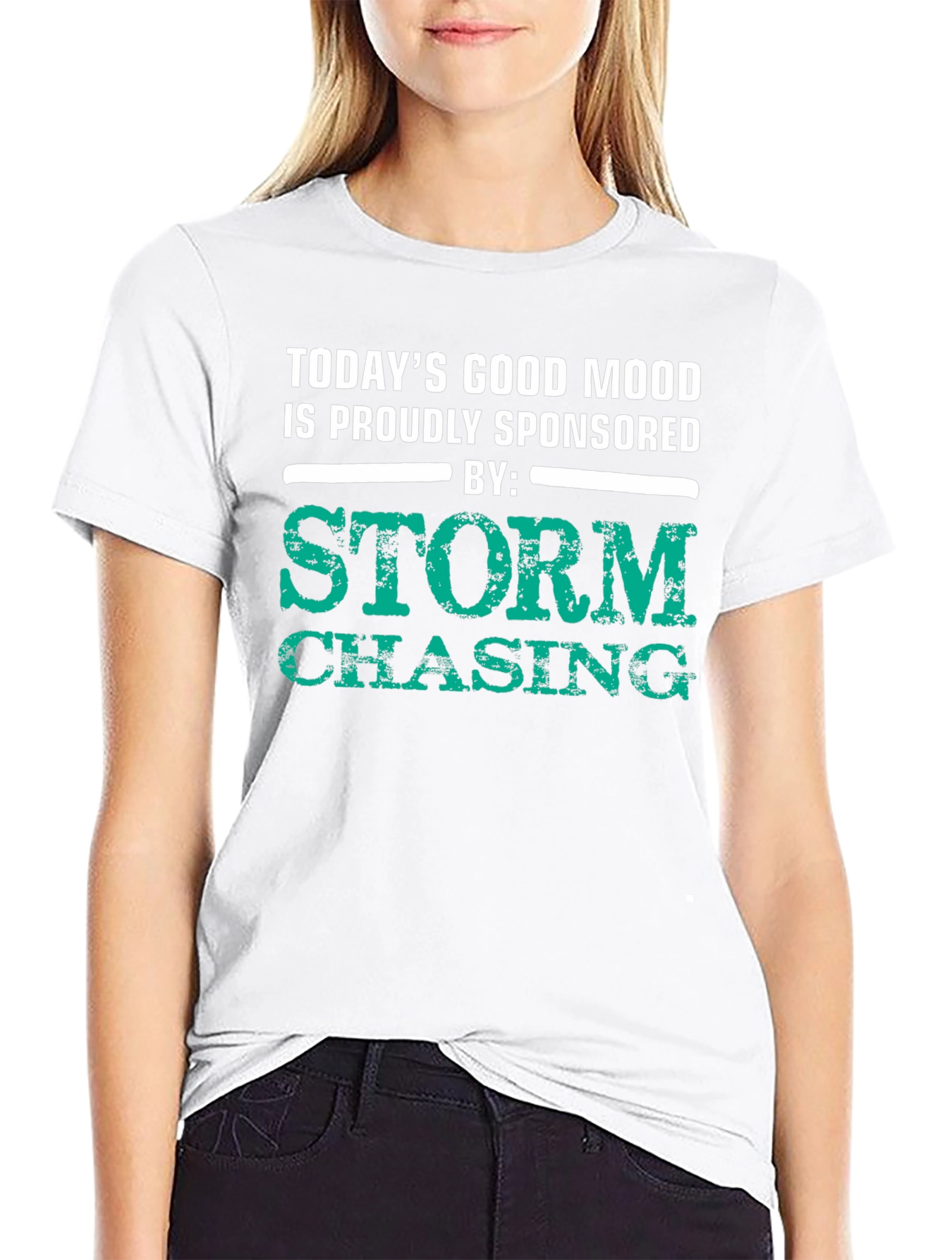 Storm Chasing T-Shirt: Good Mood Sponsored Tee