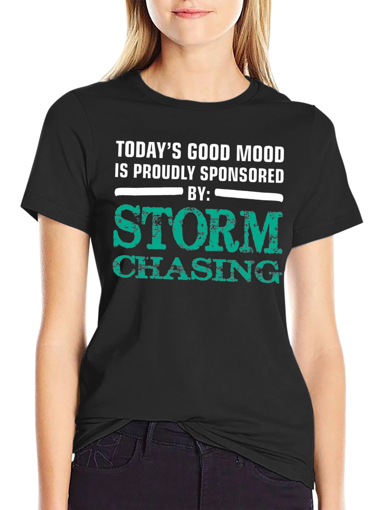 Storm Chasing T-Shirt: Good Mood Sponsored Tee
