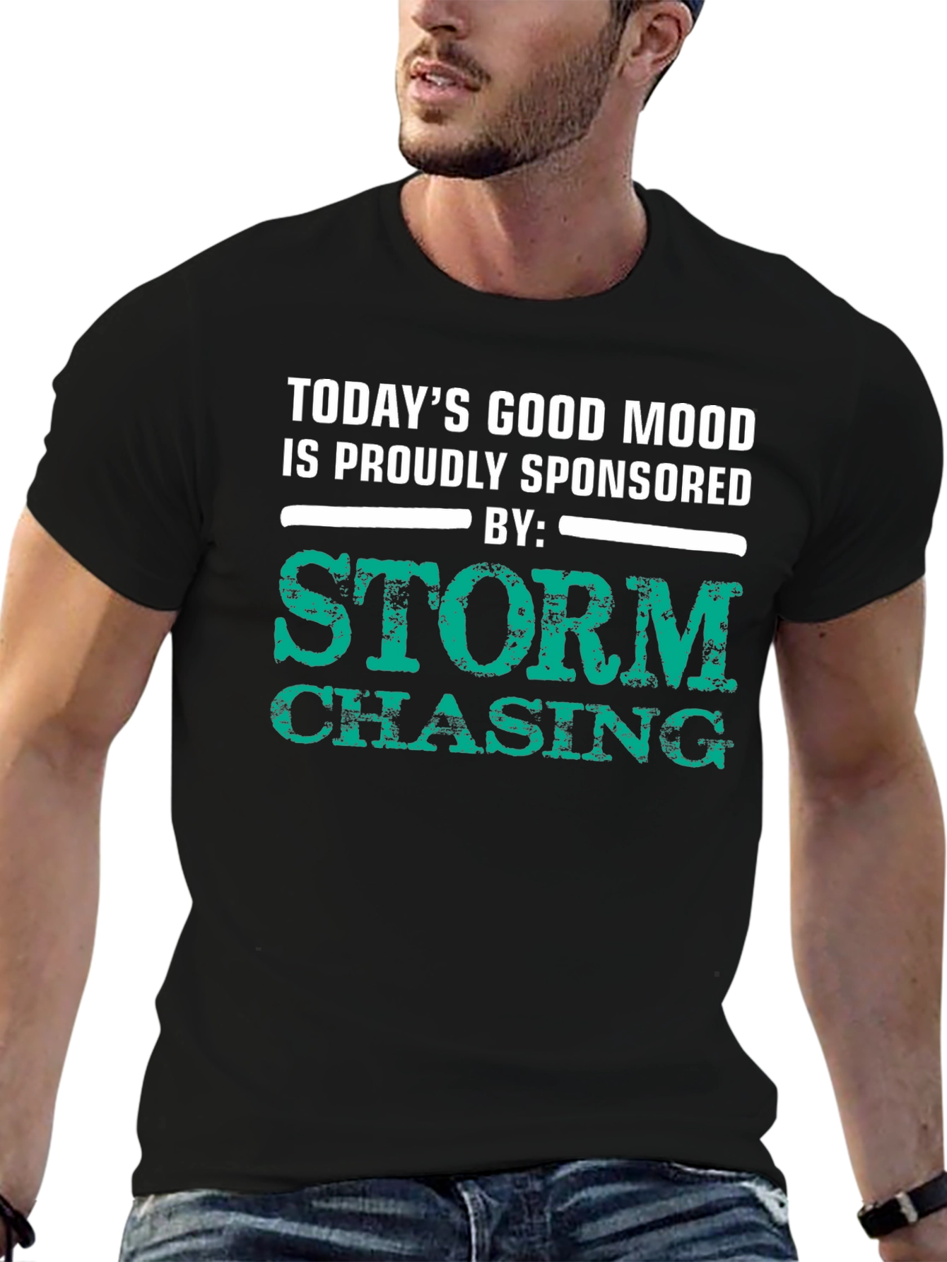 Storm Chasing T-Shirt: Good Mood Sponsored Tee