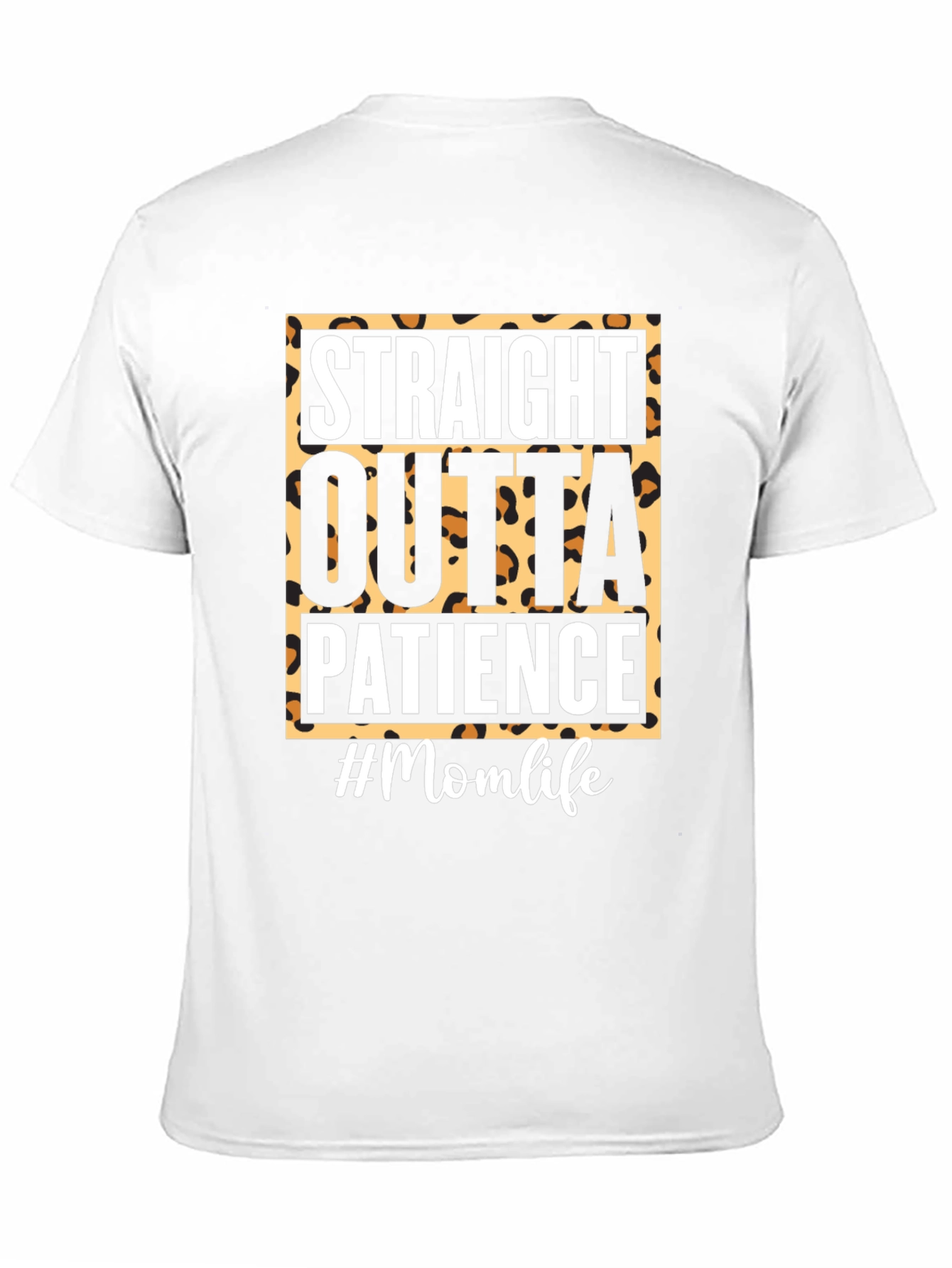 Straight Outta Patience Momlife Tee
