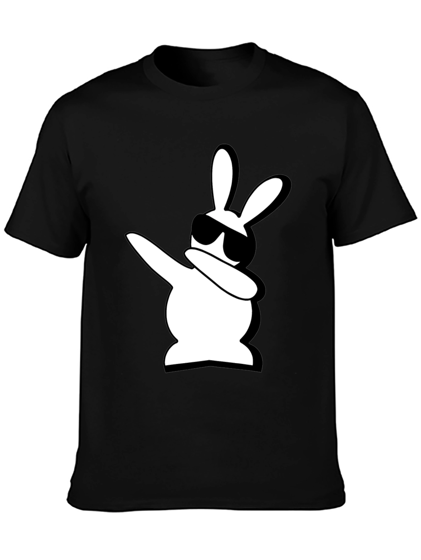 Dabbing Bunny T-Shirt - Cool Easter Tee