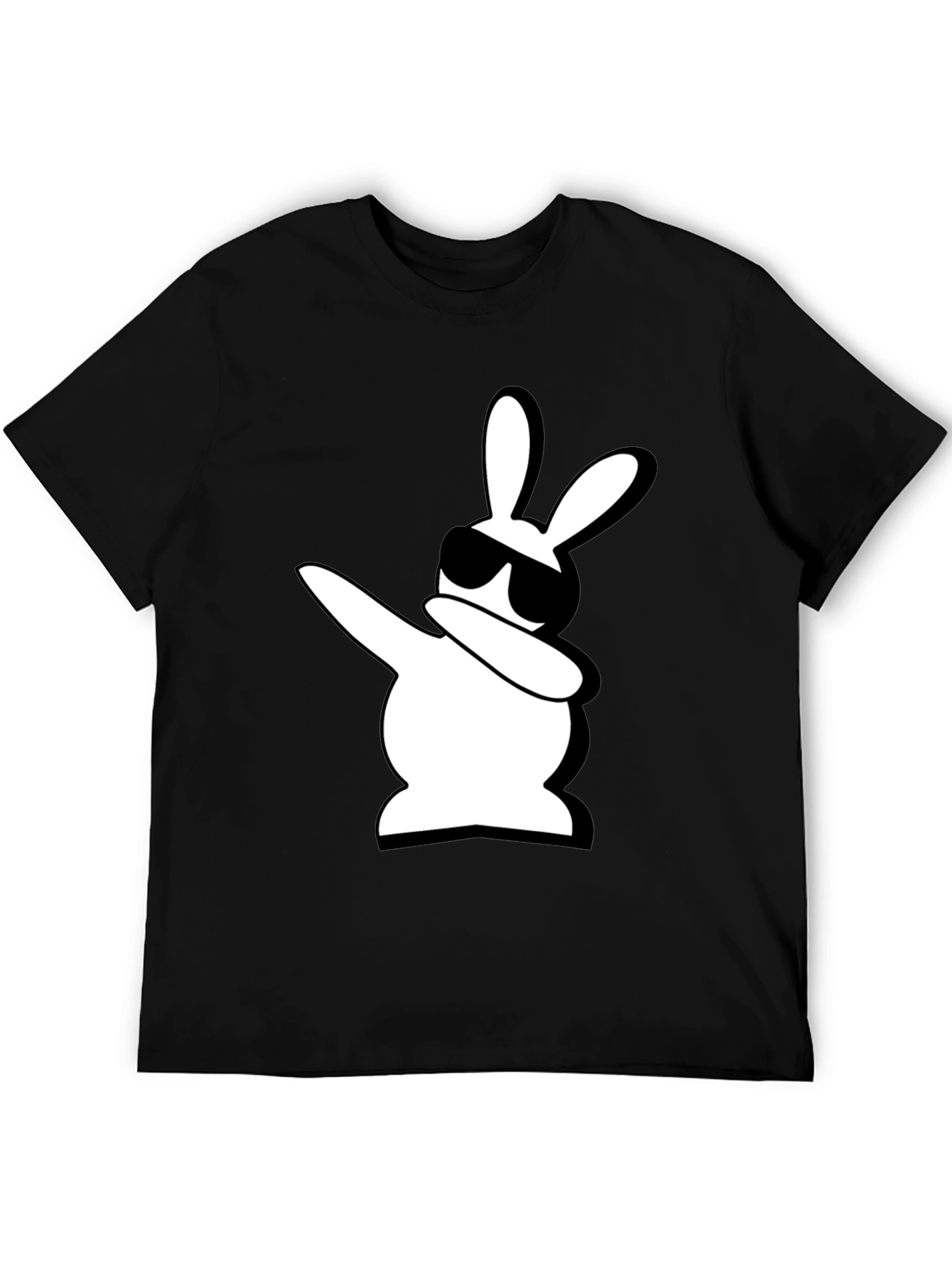 Dabbing Bunny T-Shirt - Cool Easter Tee