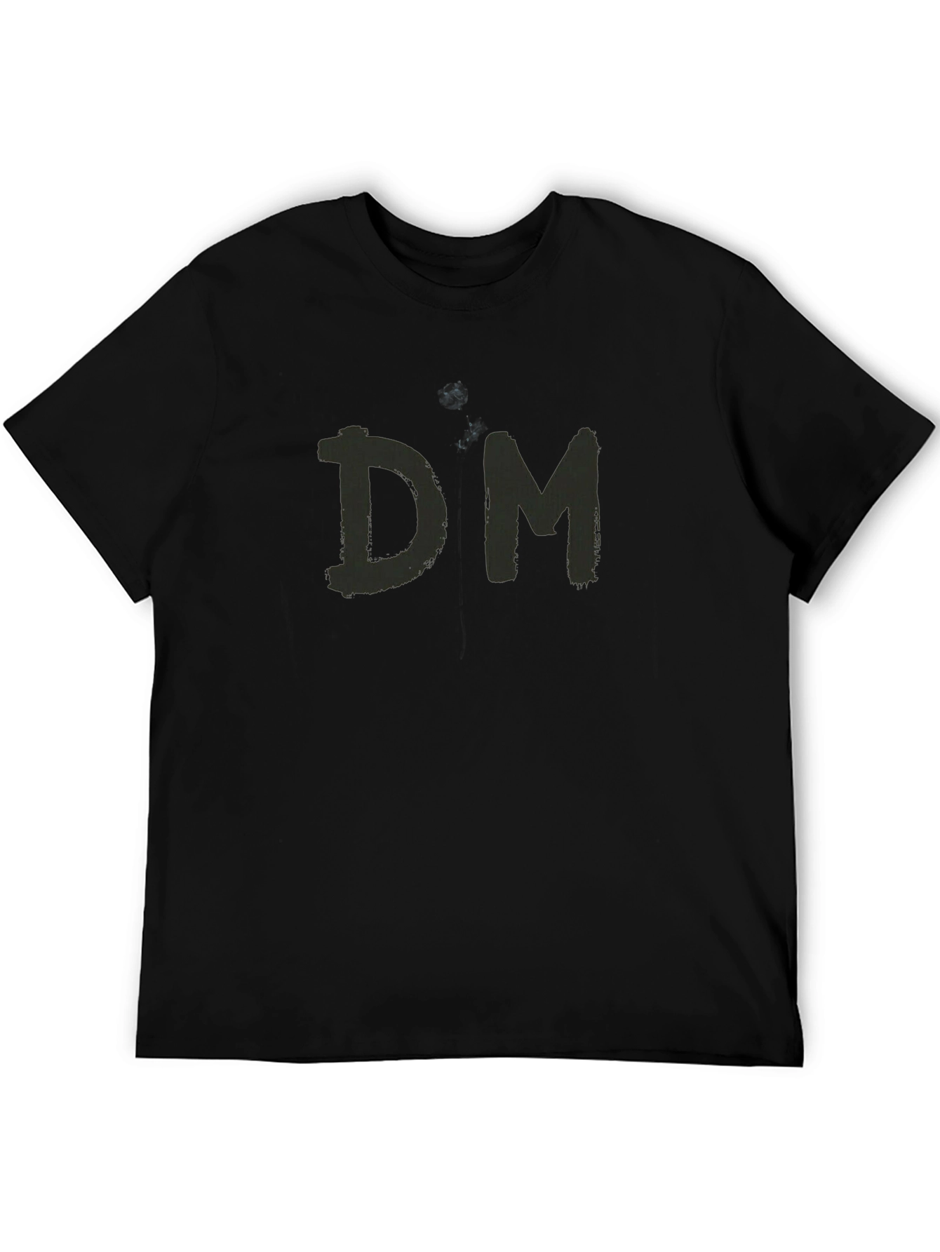 Black DM Graphic Tee - Casual Menswear