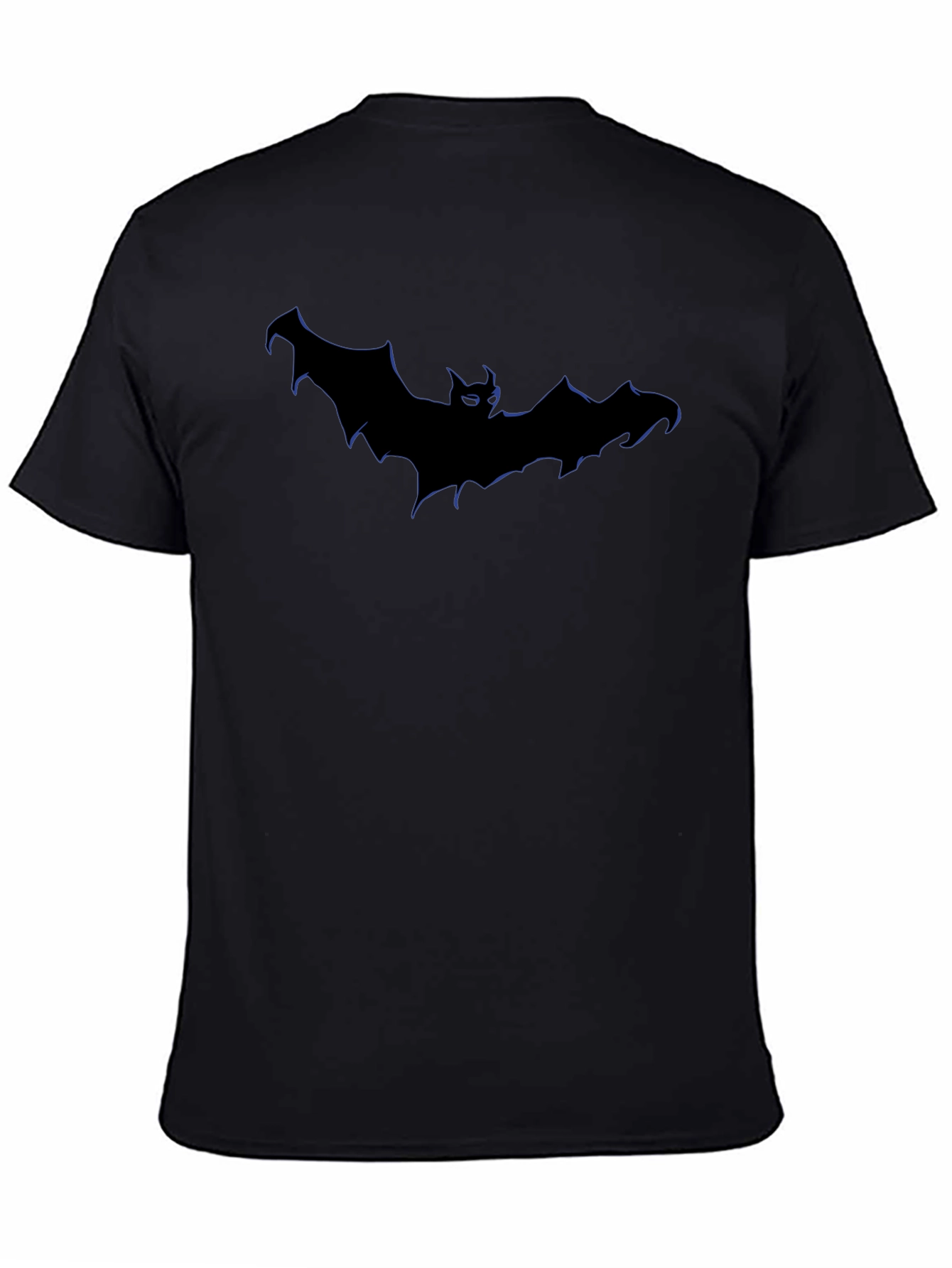 Bat Silhouette Graphic T-Shirt