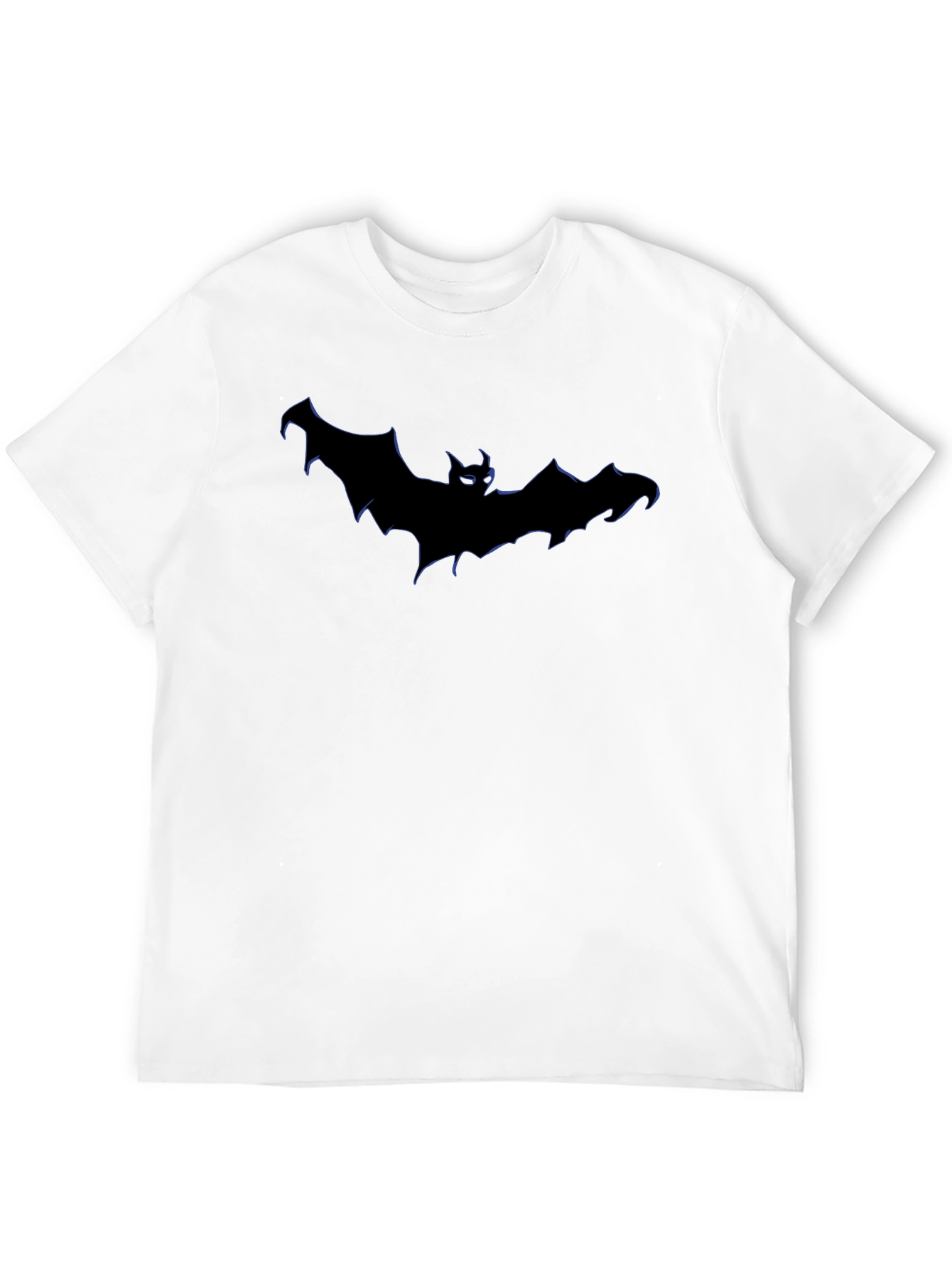Bat Silhouette Graphic T-Shirt