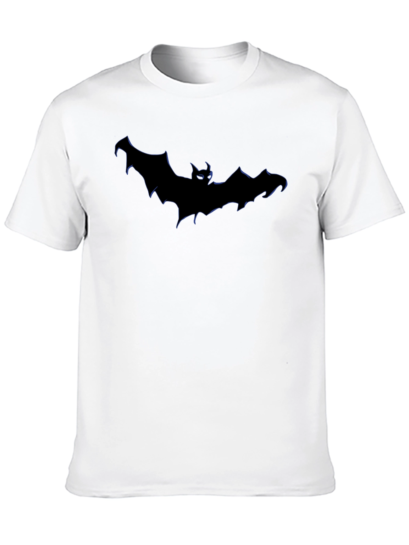 Bat Silhouette Graphic T-Shirt