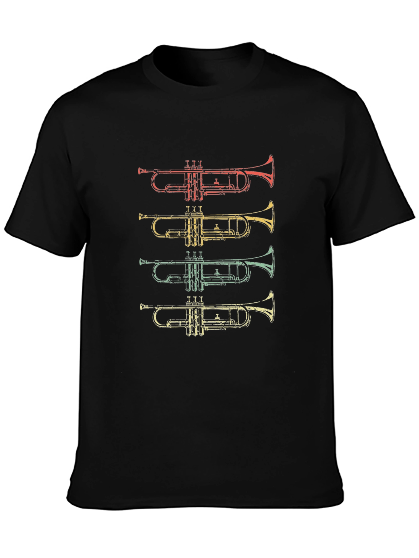 Retro Trumpet Graphic Tee