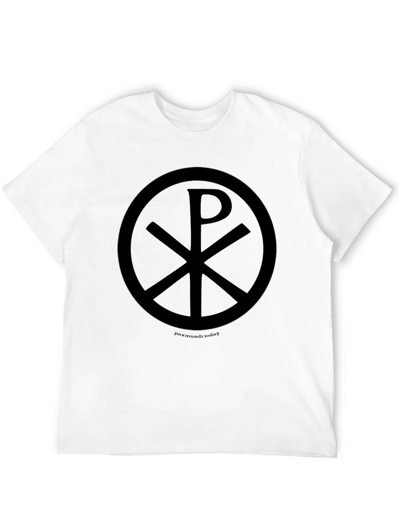 Chi Rho Symbol T-Shirt - Christian Peace Design