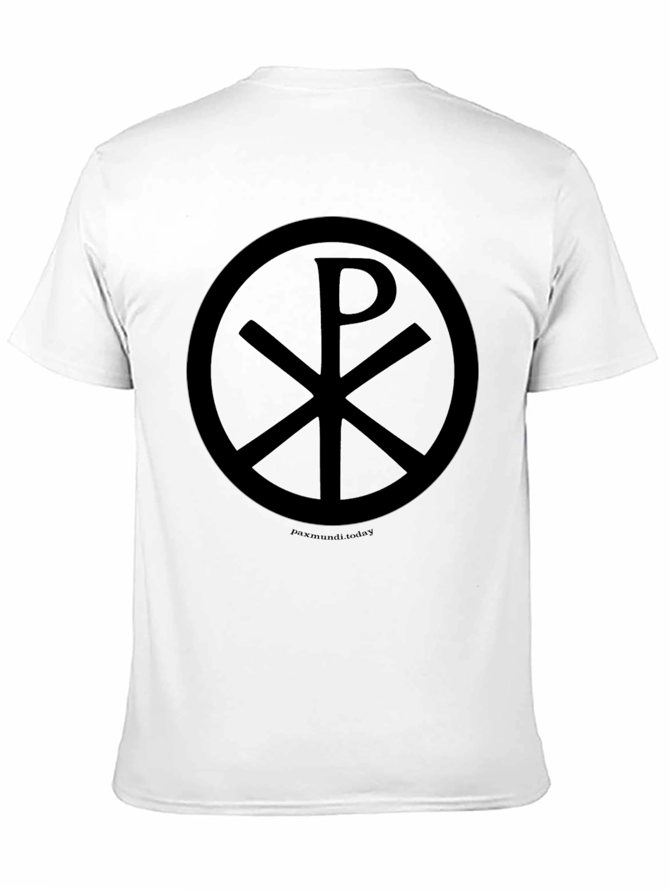 Chi Rho Symbol T-Shirt - Christian Peace Design