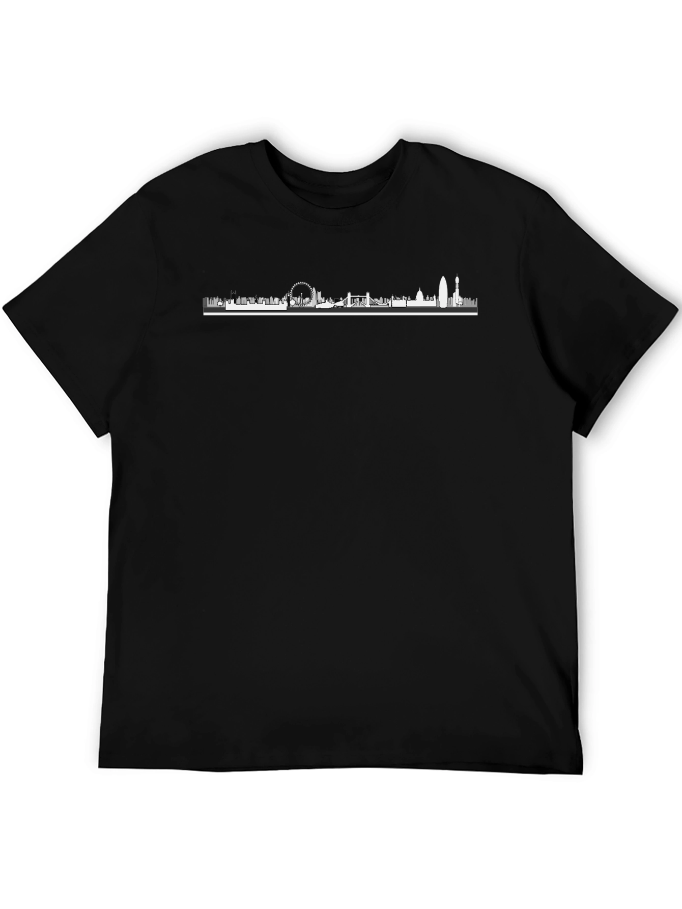 London Skyline T-Shirt - Black