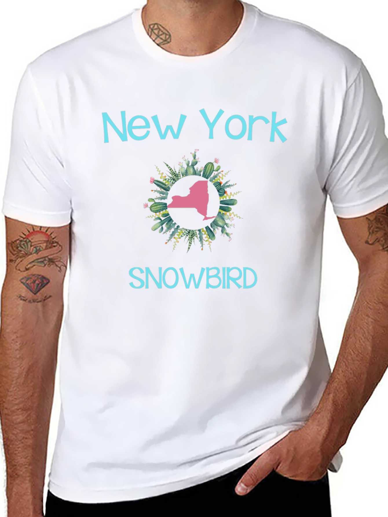 New York Snowbird Cactus T-Shirt
