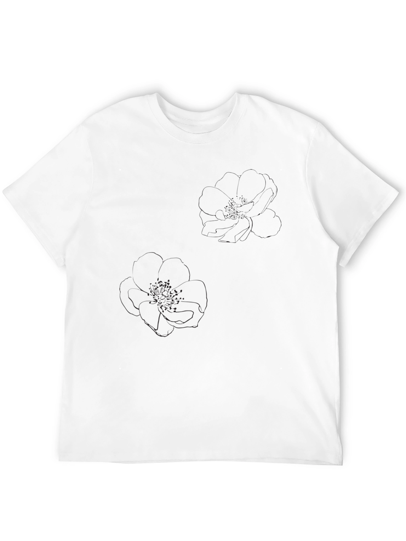 Classic Black Short Sleeve Crew Neck T-Shirt