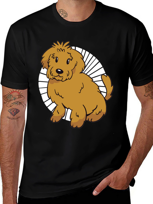 Cute Dog Graphic Tee - Unisex Black Shirt