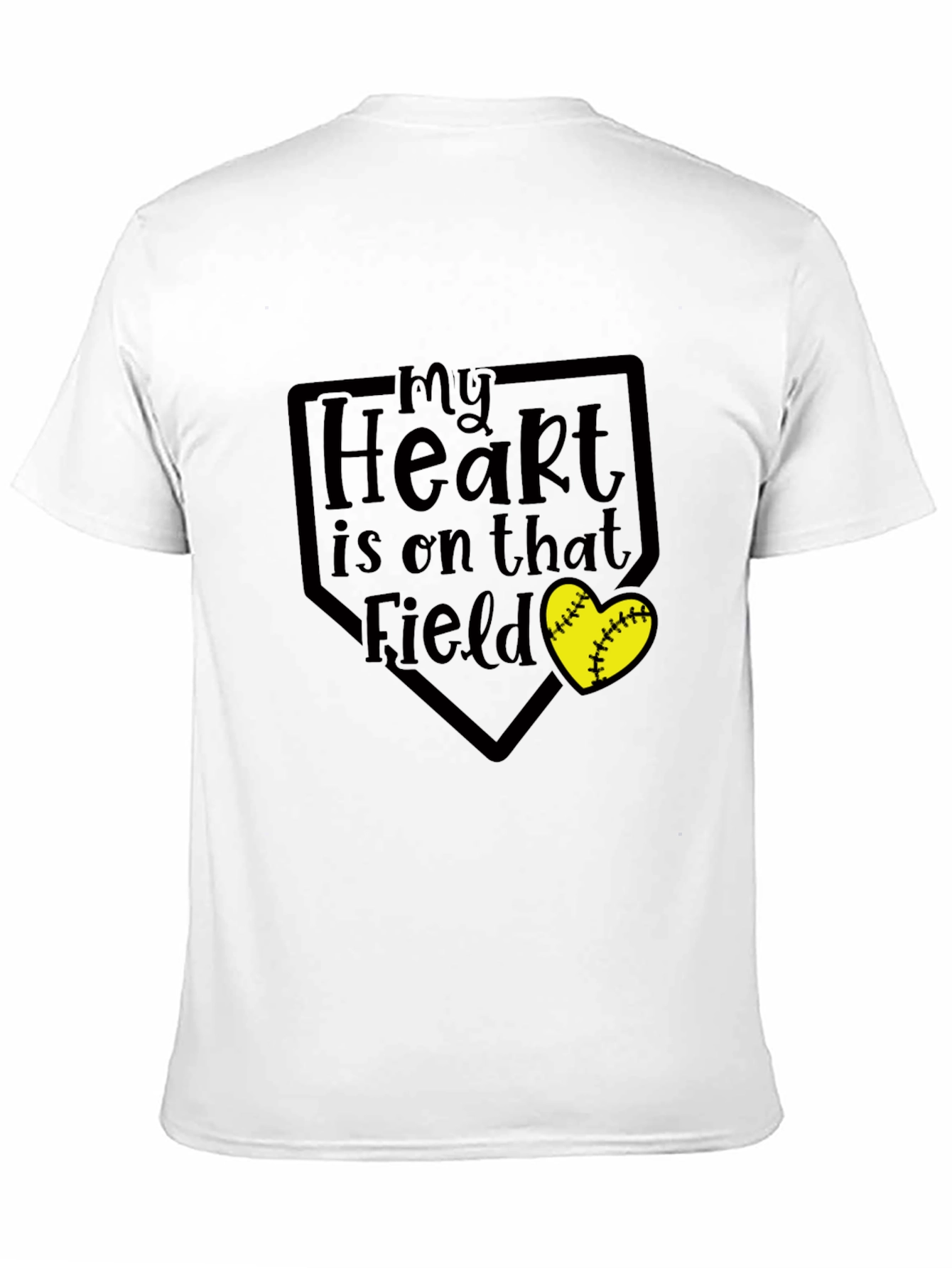 My Heart is on That Field Graphic Tee