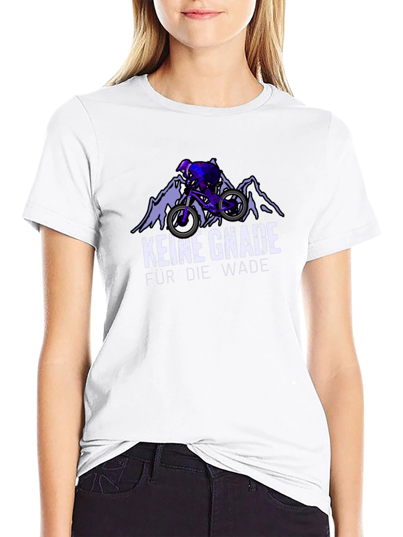 Keine Gnade T-Shirt Mountain Bike Design