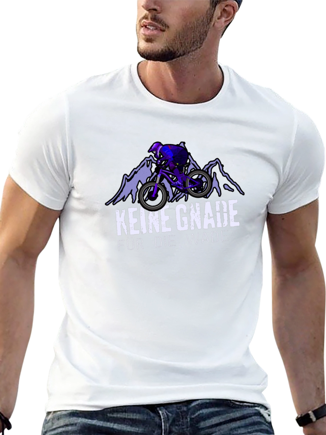 Keine Gnade T-Shirt Mountain Bike Design