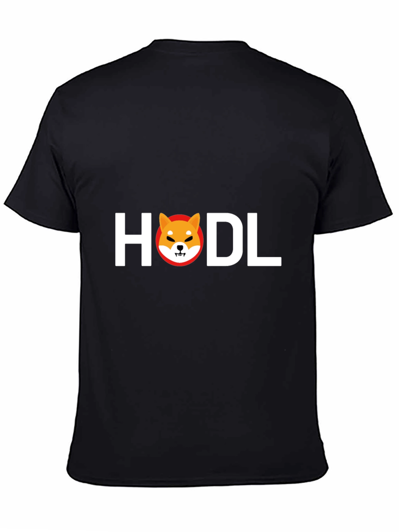 HODL Shiba Inu Black T-Shirt
