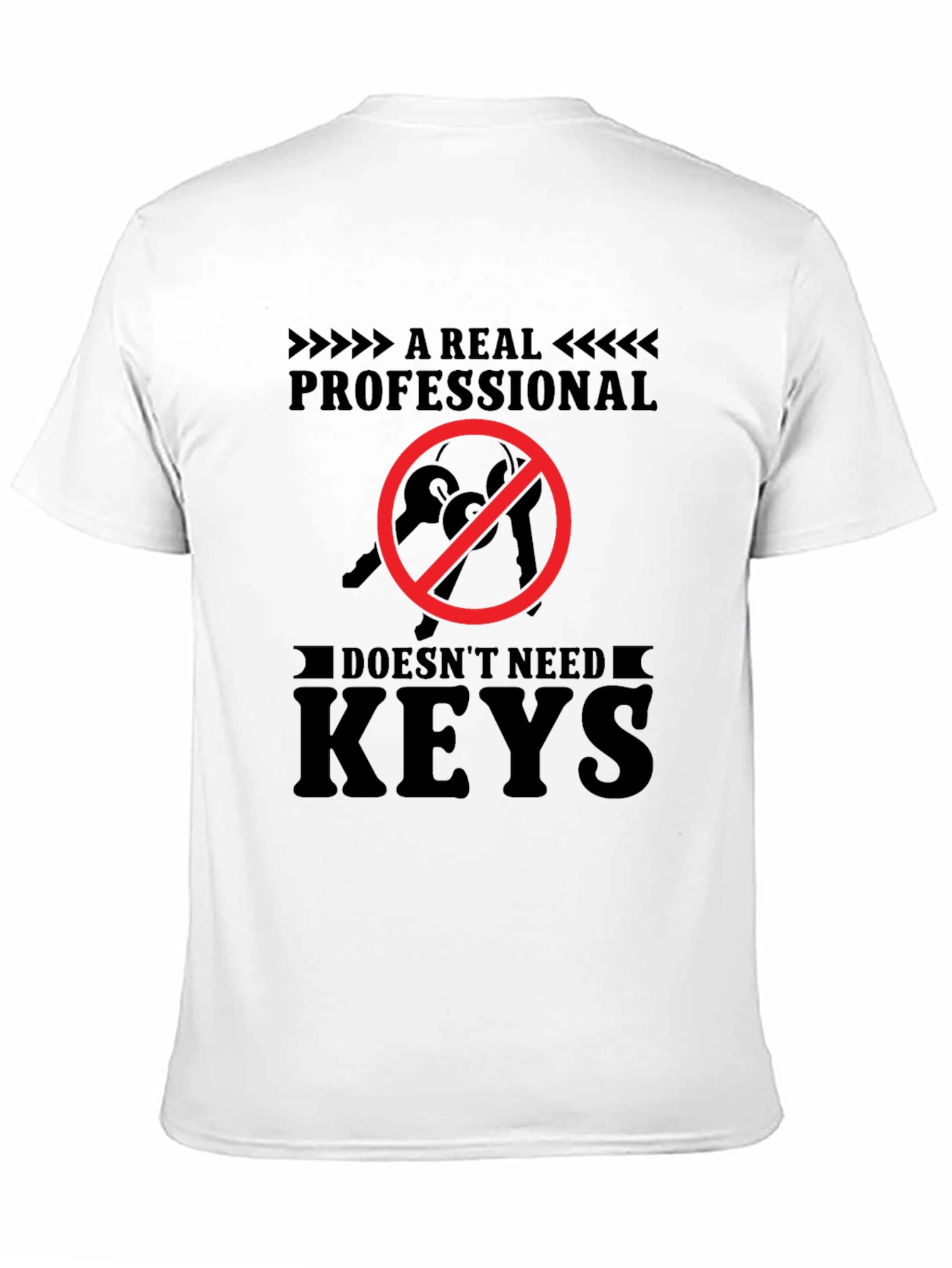 A Real Professional T-Shirt - Funny Locksmith Tee