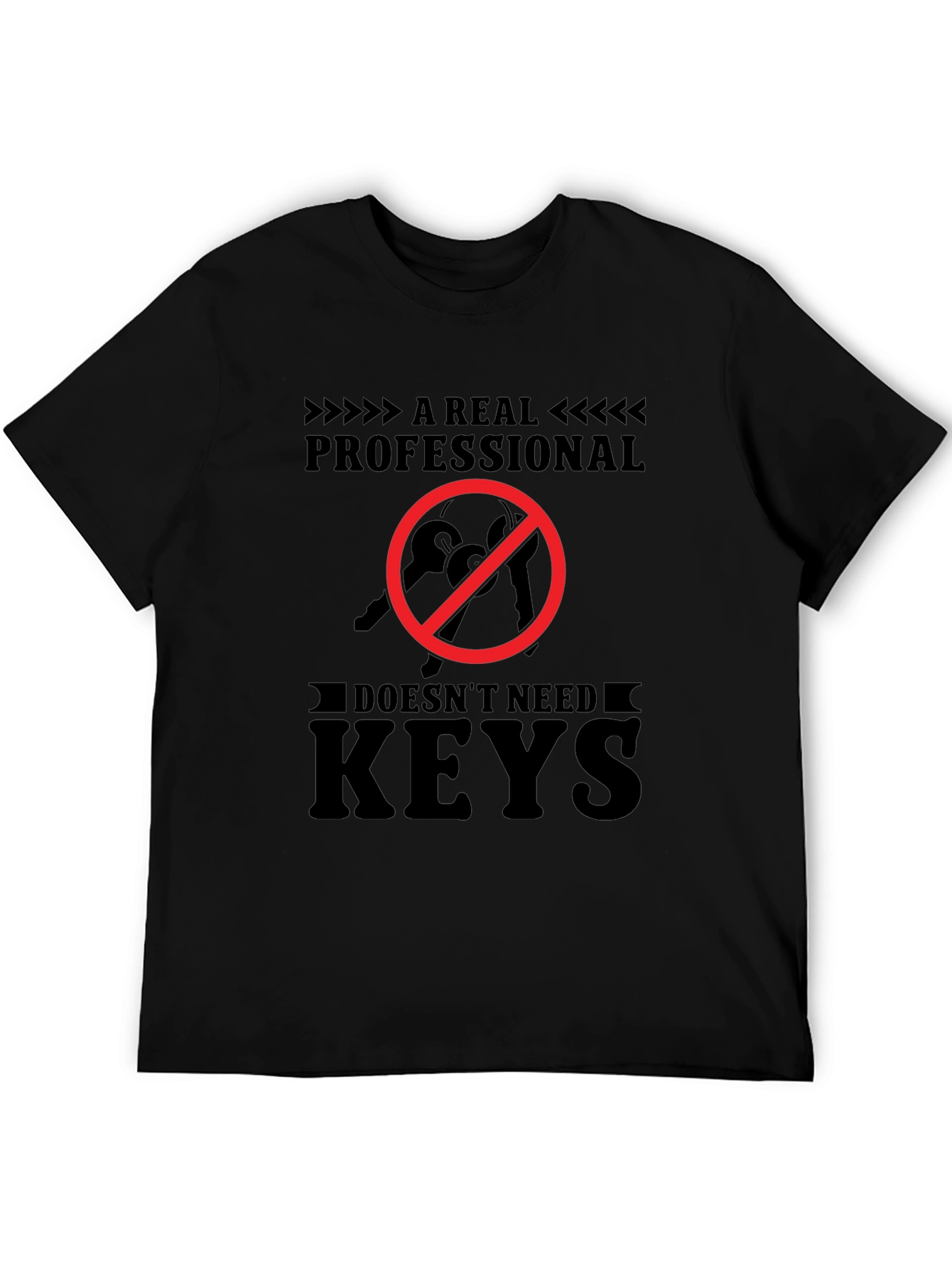 A Real Professional T-Shirt - Funny Locksmith Tee