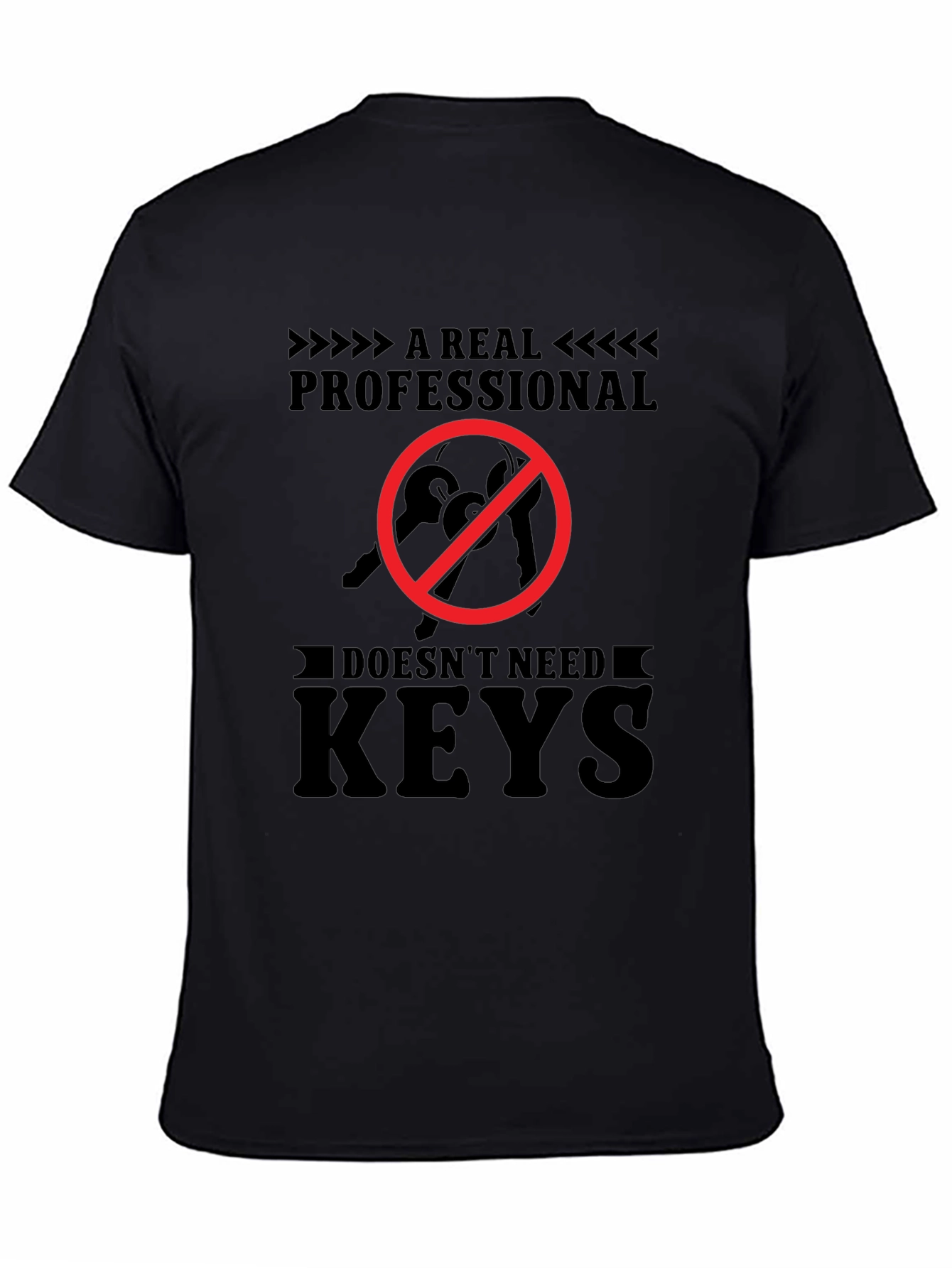 A Real Professional T-Shirt - Funny Locksmith Tee