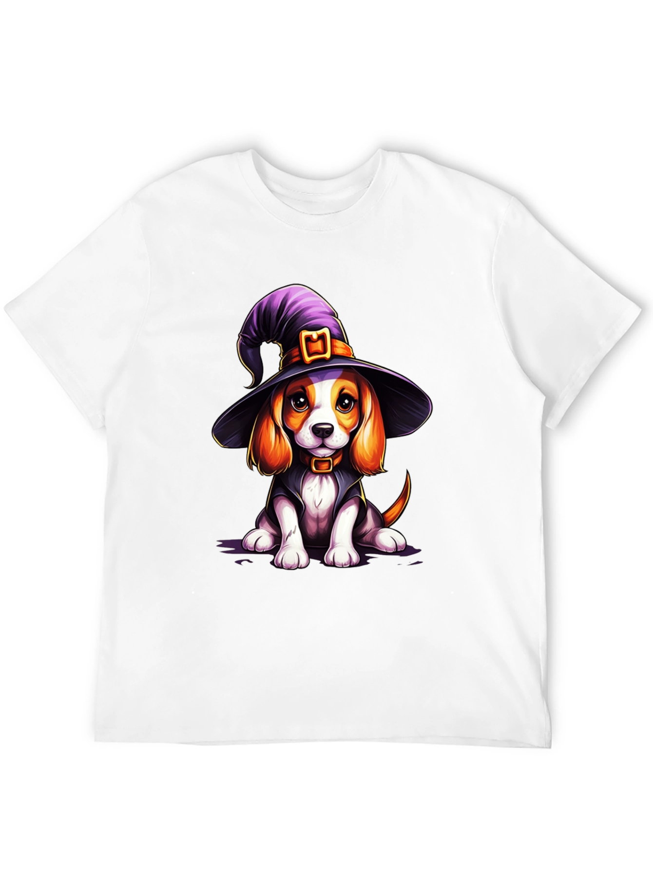 Witch Dog T-Shirt Halloween