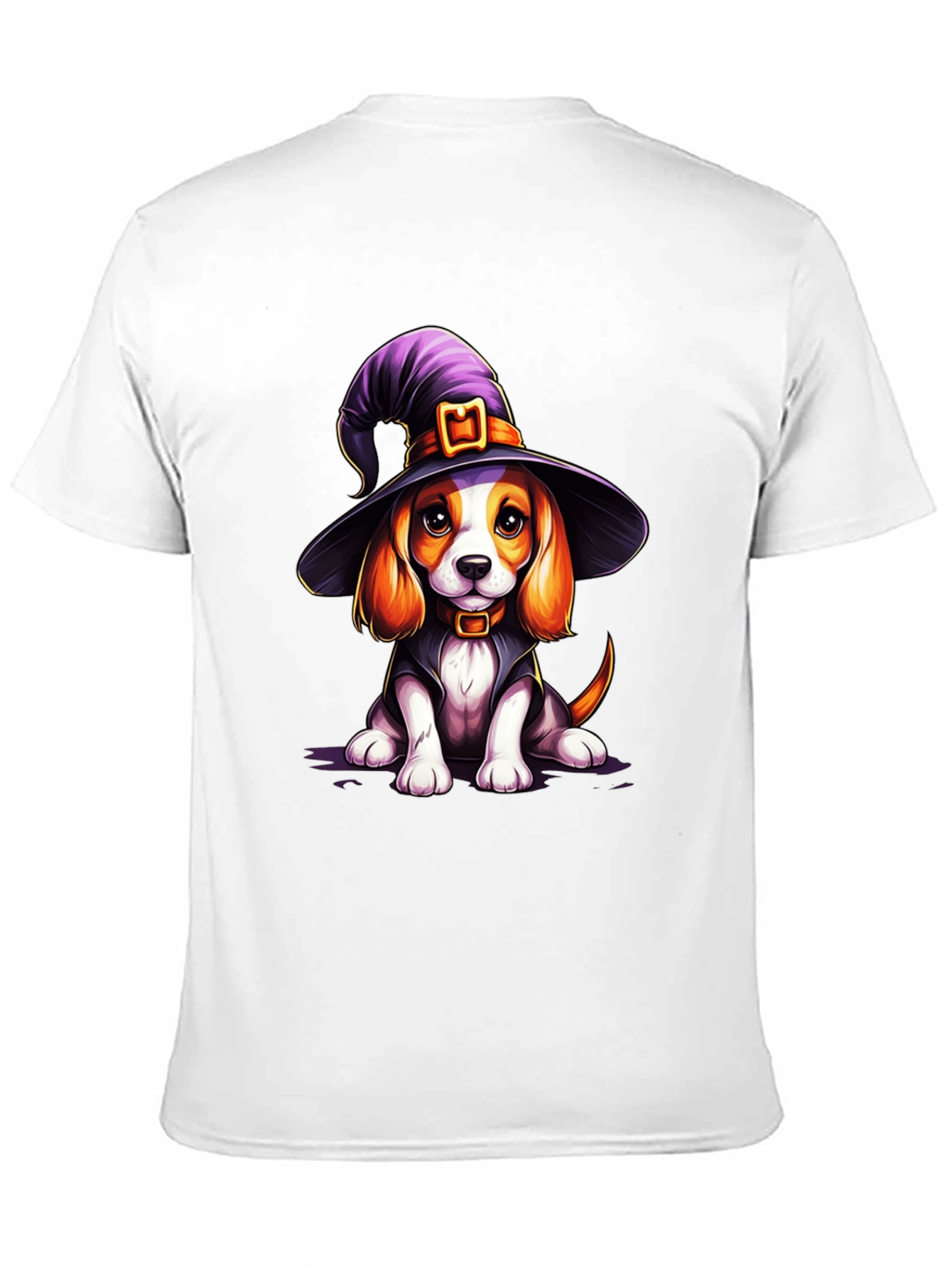 Witch Dog T-Shirt Halloween