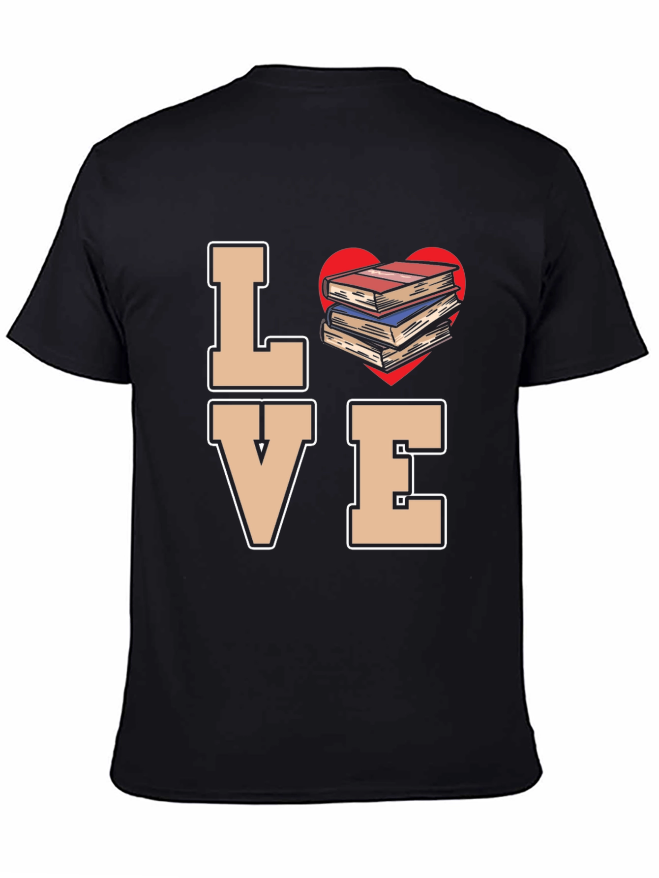 Love Books T-Shirt for Readers & Book Lovers