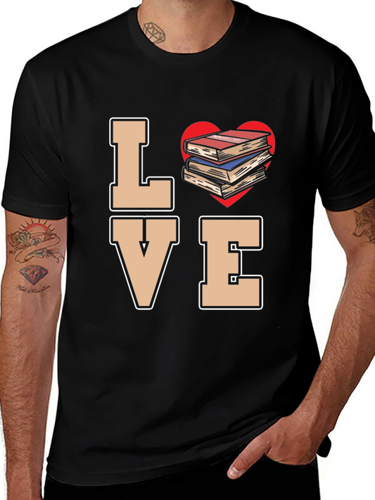 Love Books T-Shirt for Readers & Book Lovers