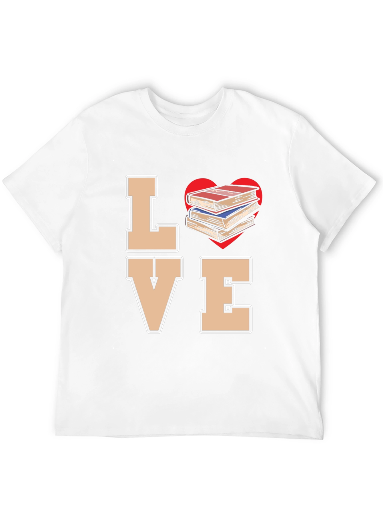 Love Books T-Shirt for Readers & Book Lovers