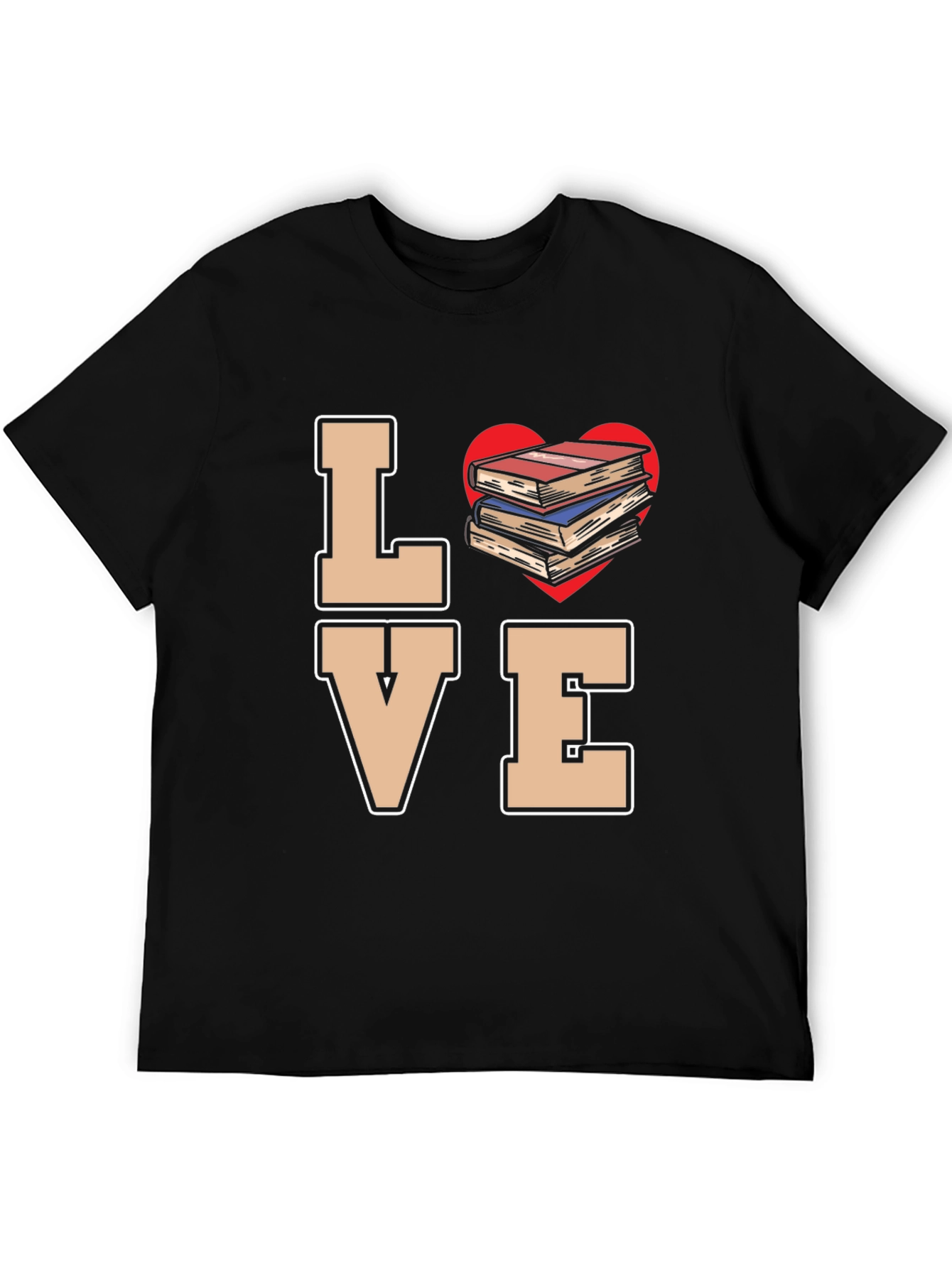 Love Books T-Shirt for Readers & Book Lovers