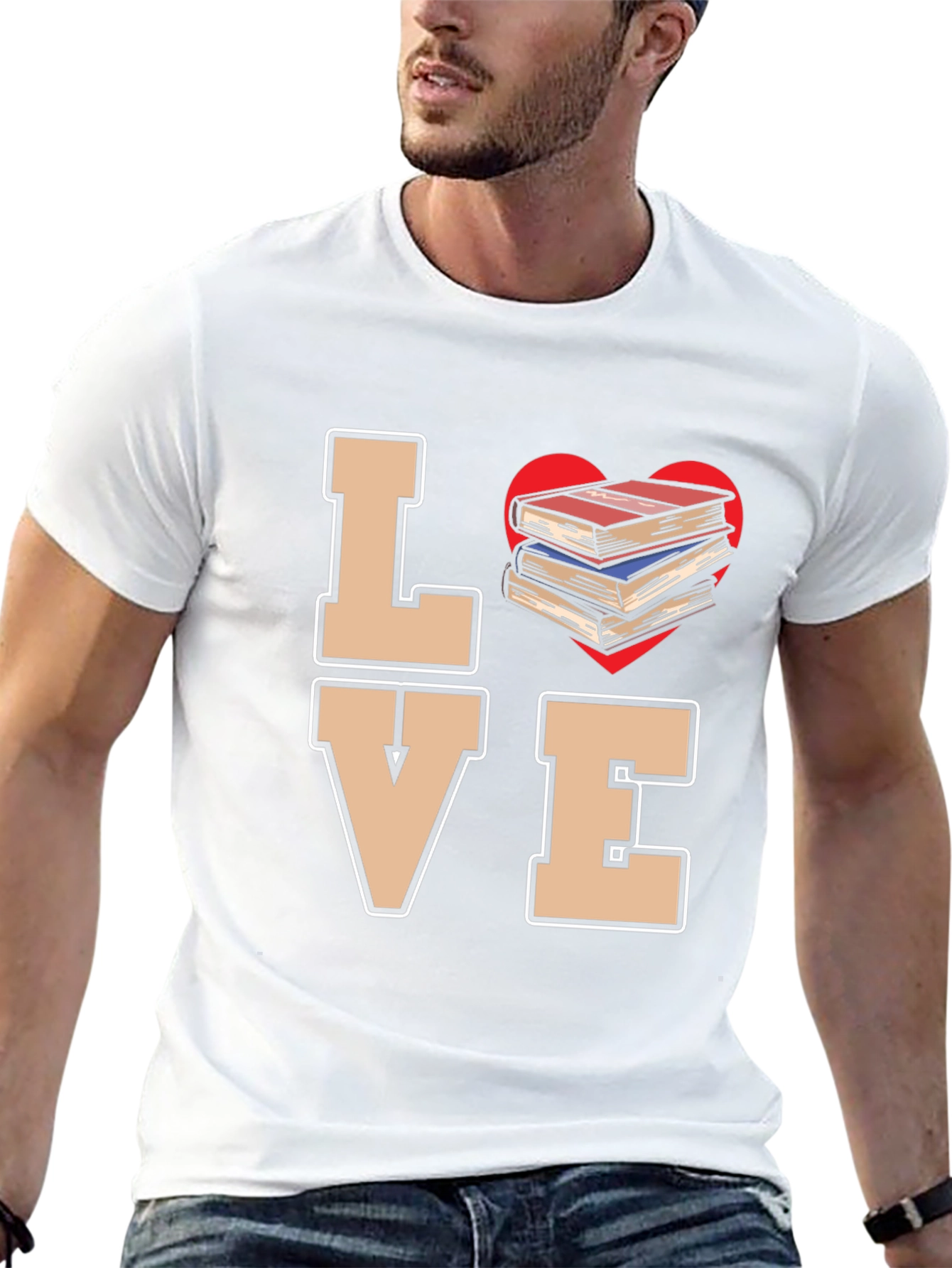 Love Books T-Shirt for Readers & Book Lovers
