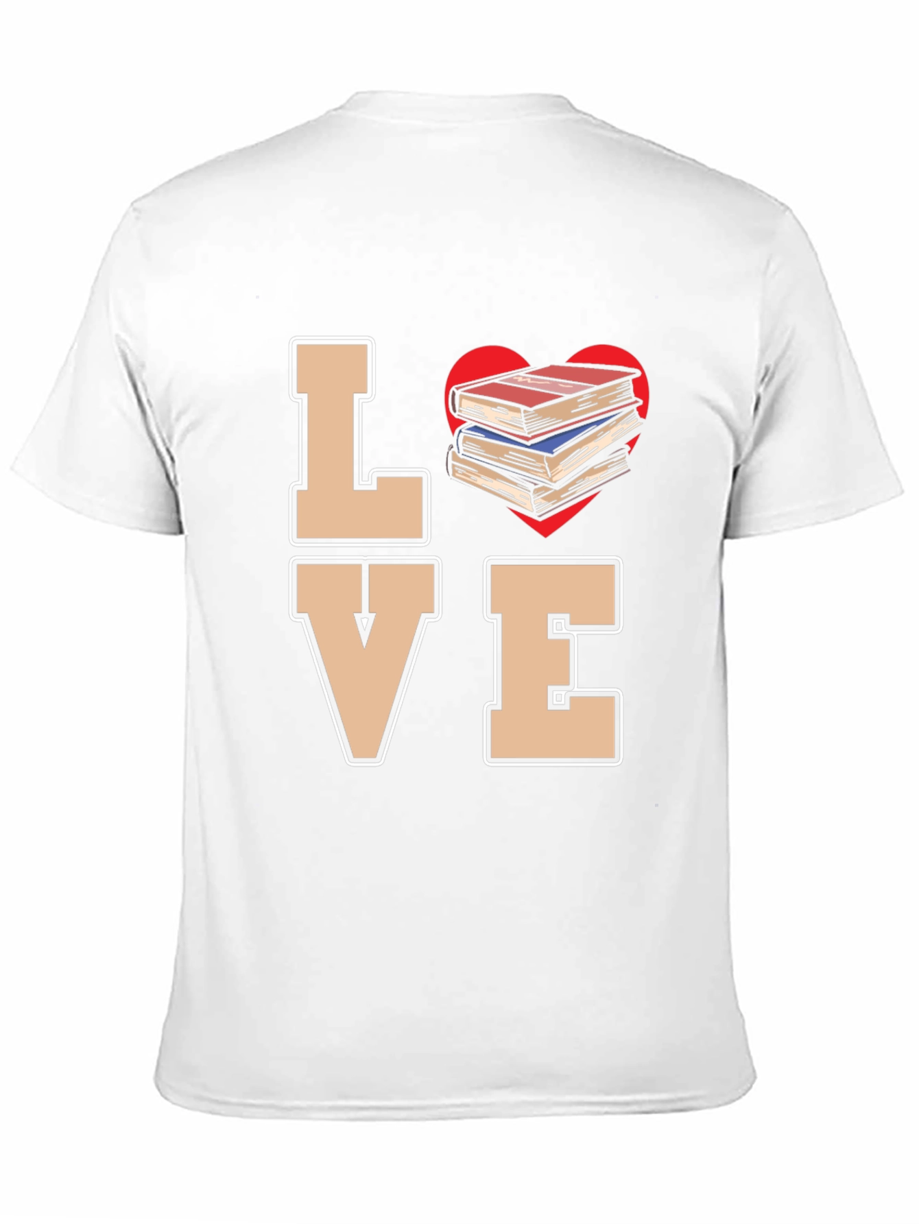 Love Books T-Shirt for Readers & Book Lovers