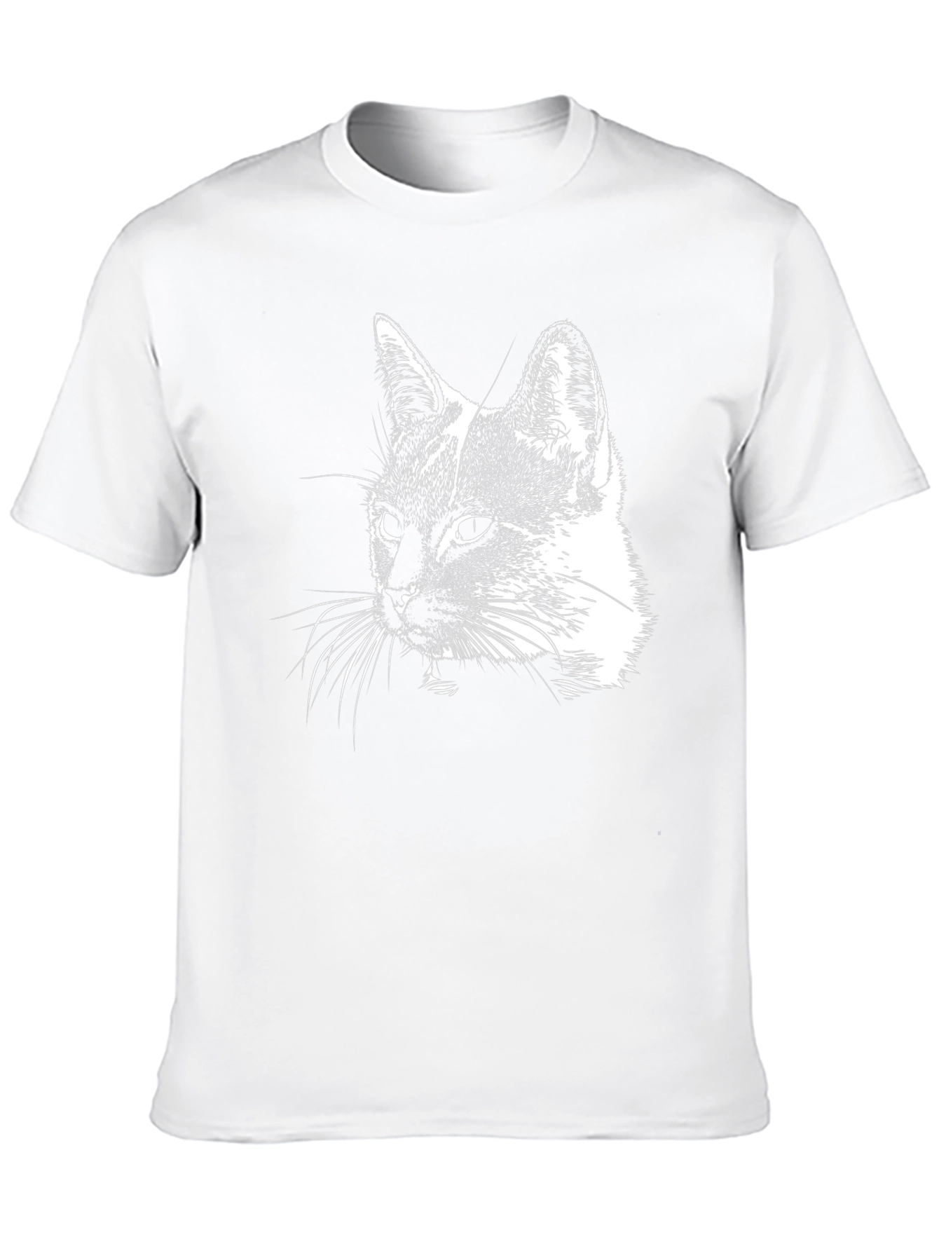 Cool Cat Graphic T-Shirt - Black Cotton Tee
