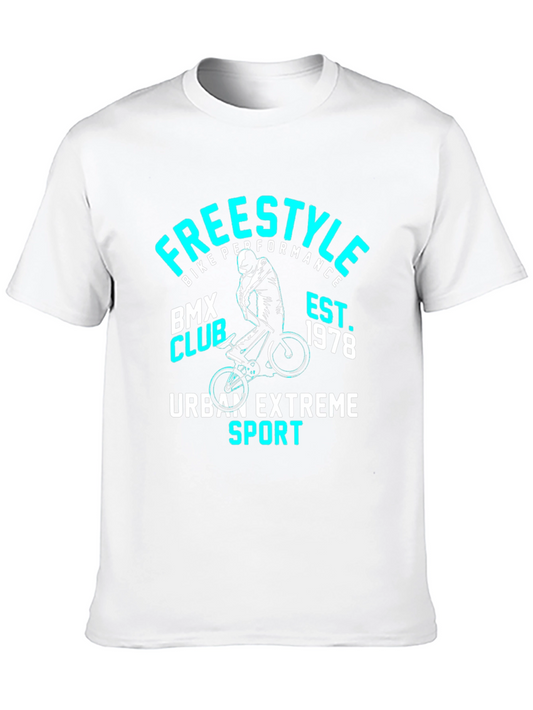 Freestyle BMX Club T-Shirt - Urban Extreme Sport Tee
