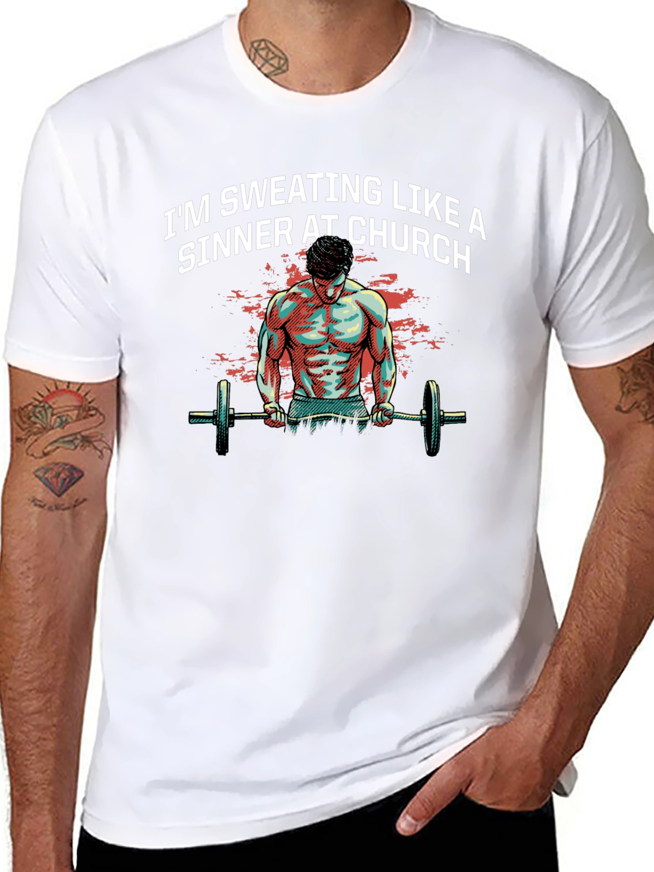 Sweating Sinner Gym T-Shirt