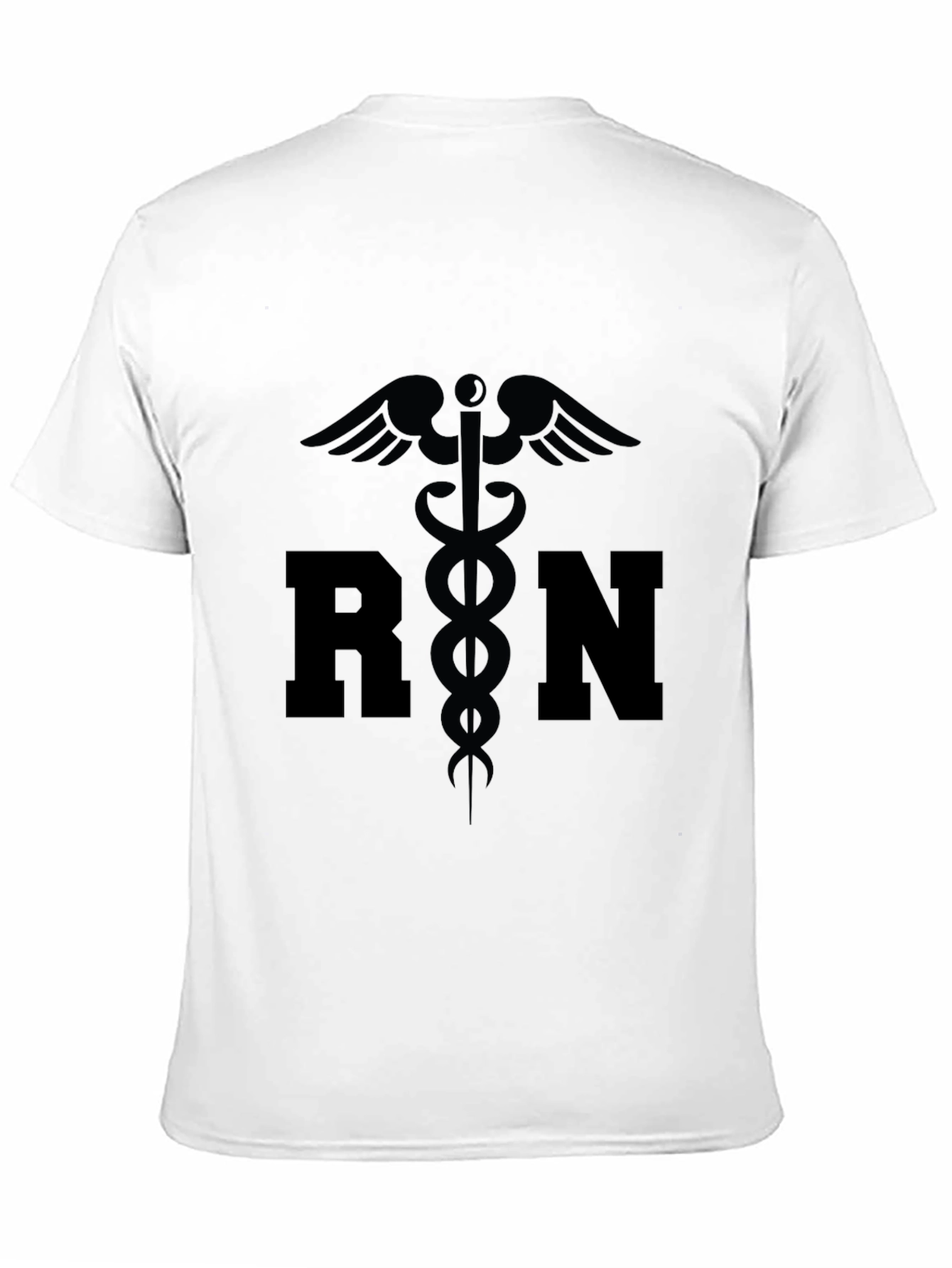RN Medical Symbol Graphic Tee - Black