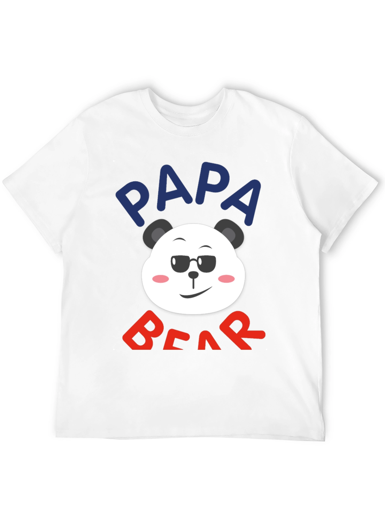 Papa Bear T-Shirt - Cool Panda Graphic Tee
