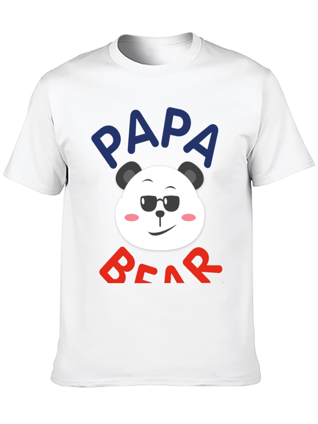 Papa Bear T-Shirt - Cool Panda Graphic Tee