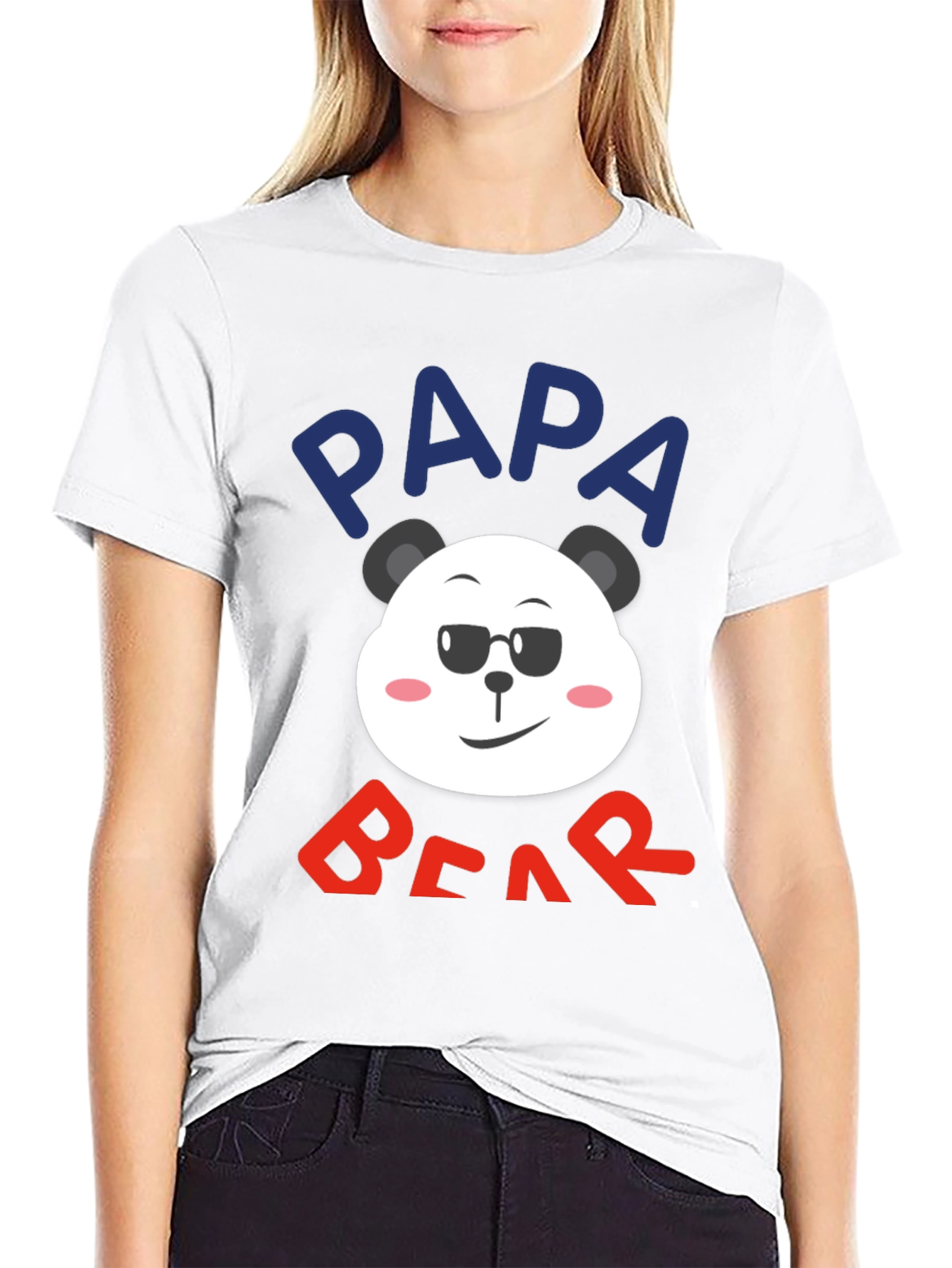 Papa Bear T-Shirt - Cool Panda Graphic Tee