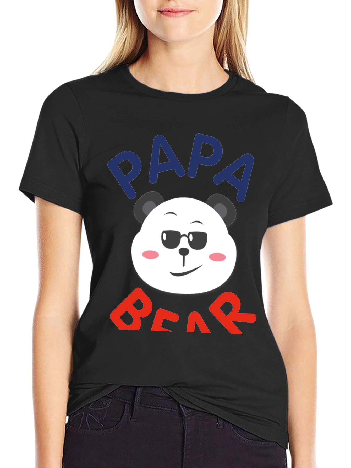 Papa Bear T-Shirt - Cool Panda Graphic Tee