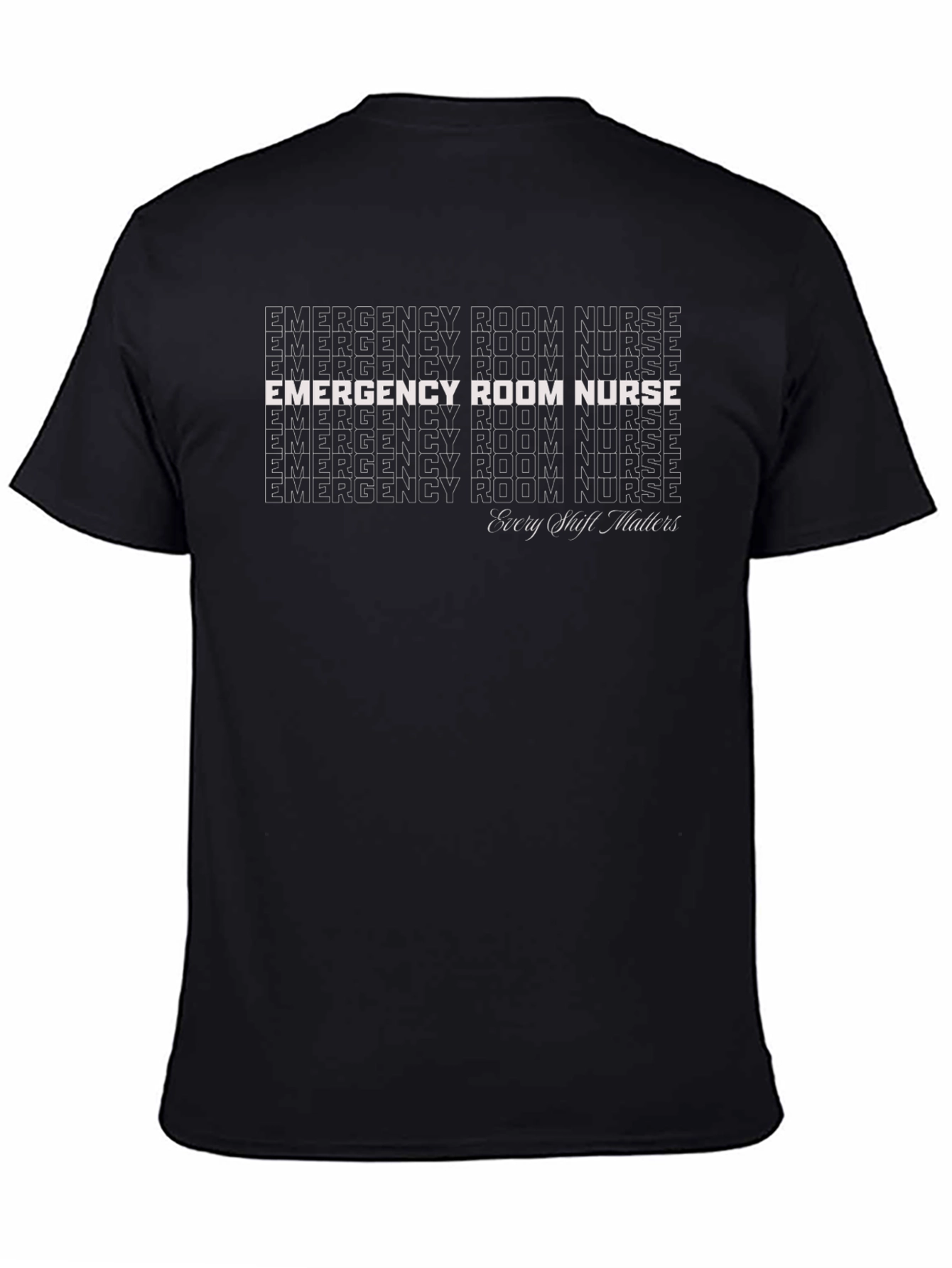 Emergency Room Nurse Graphic T-Shirt