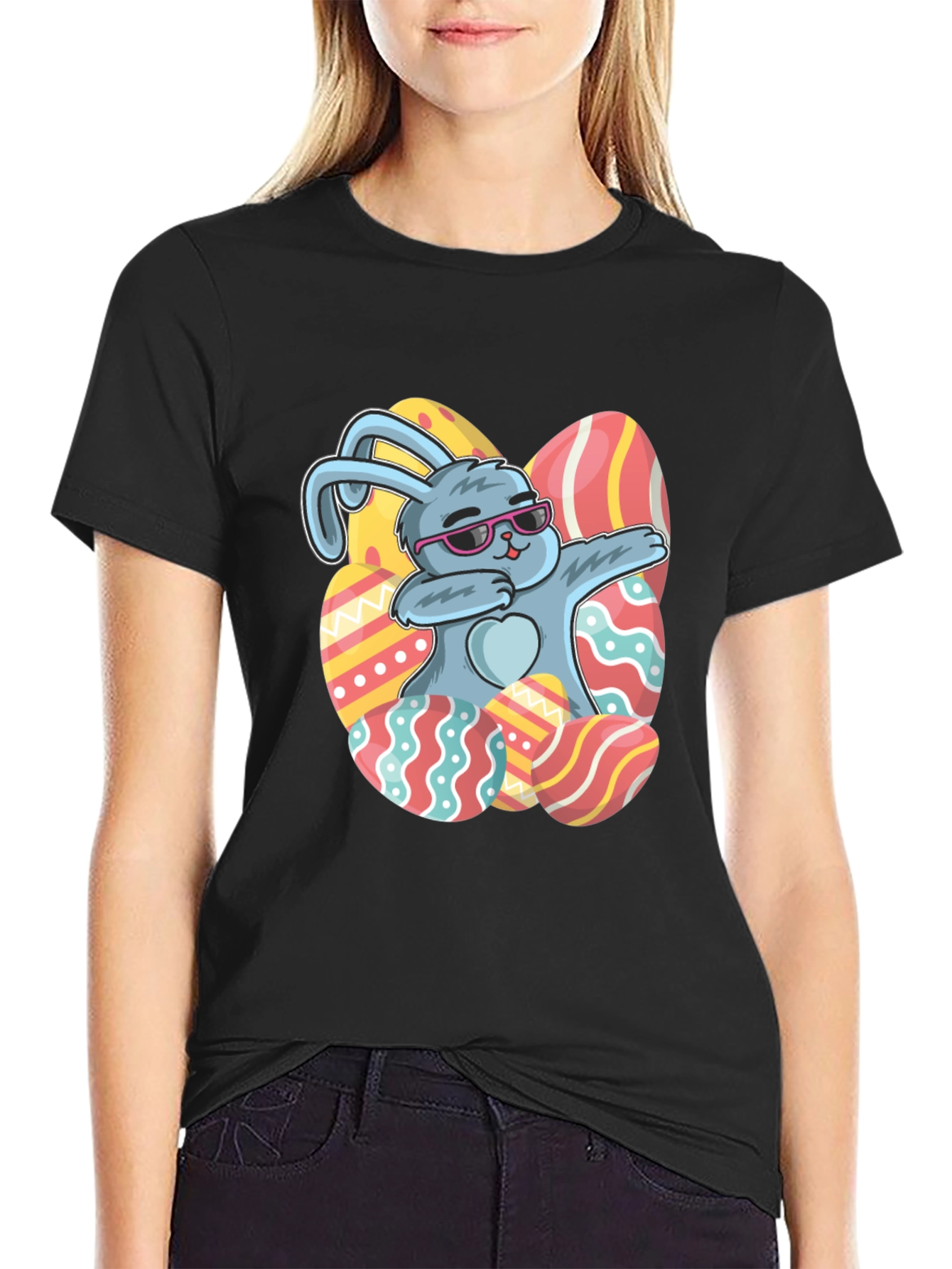 Easter Bunny Dabbing T-Shirt