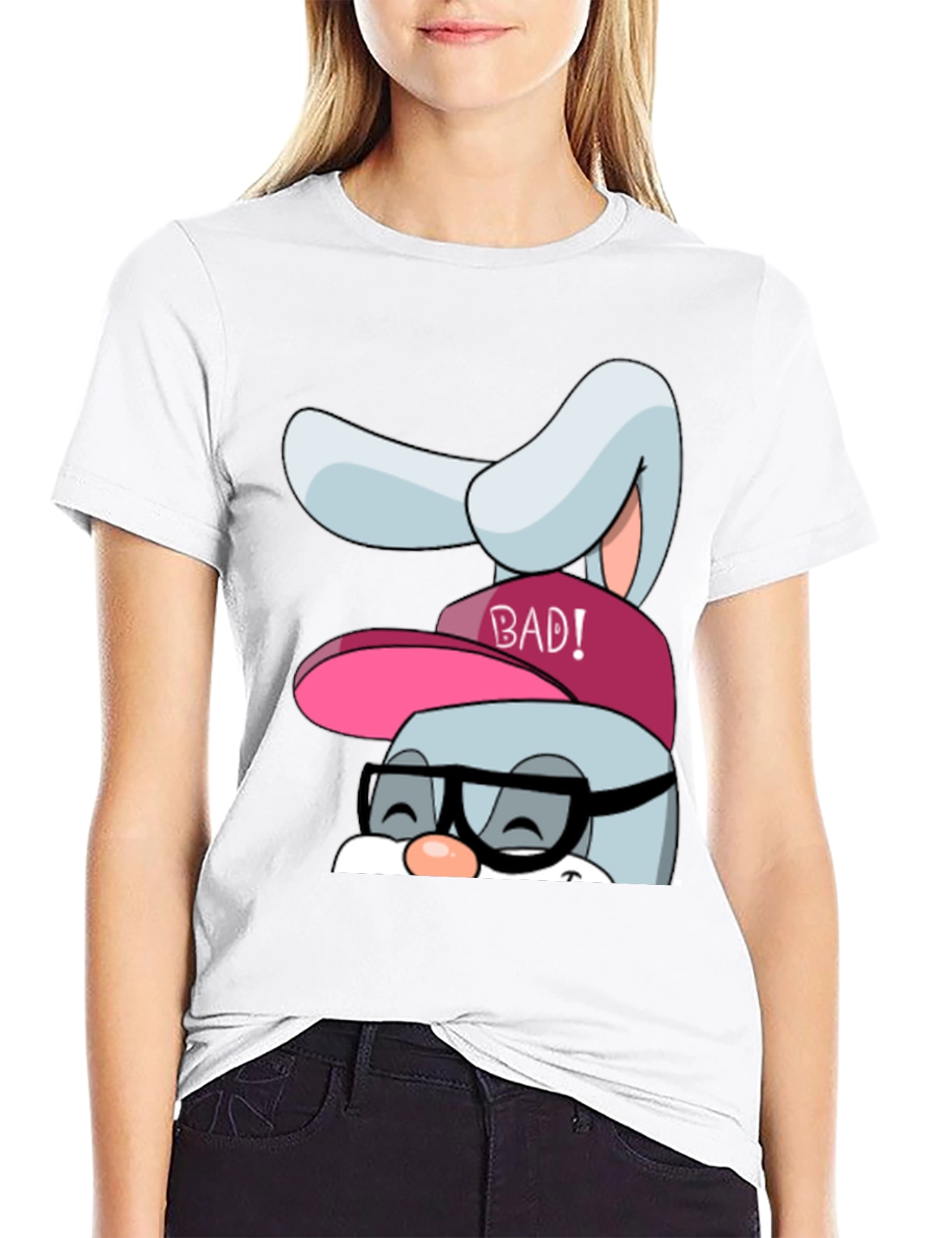 Cool Bunny Graphic Tee