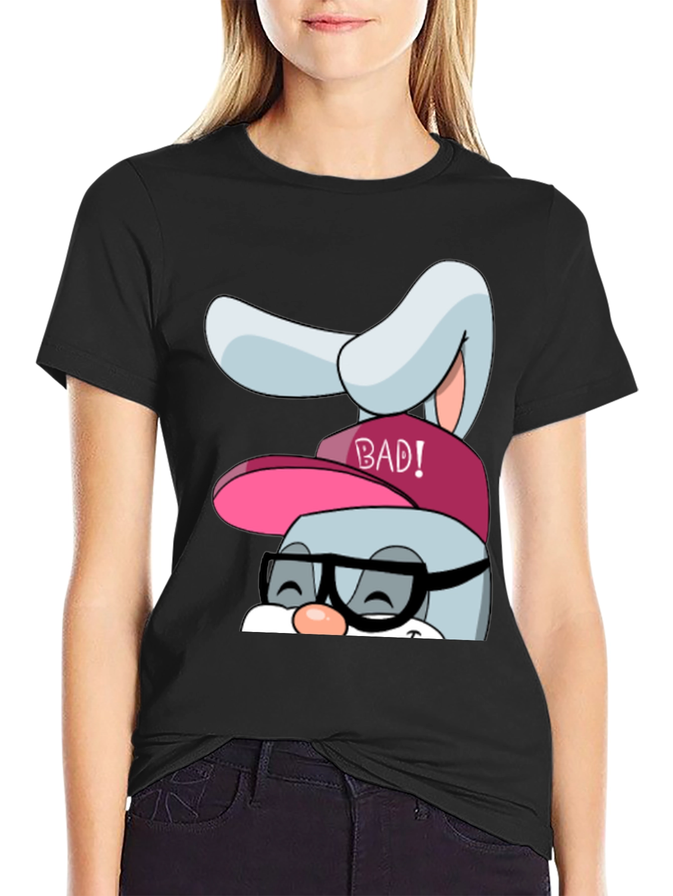 Cool Bunny Graphic Tee