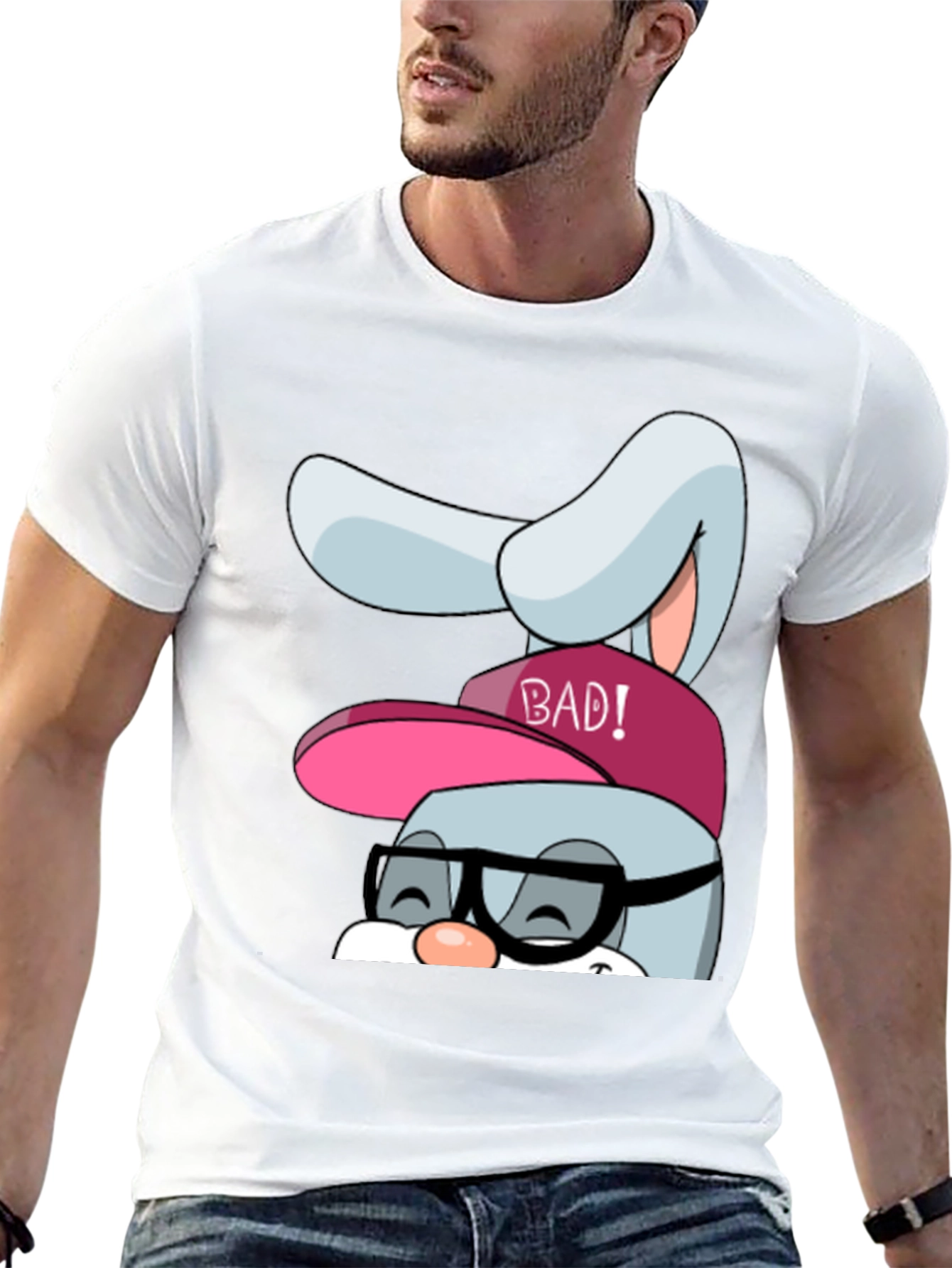 Cool Bunny Graphic Tee