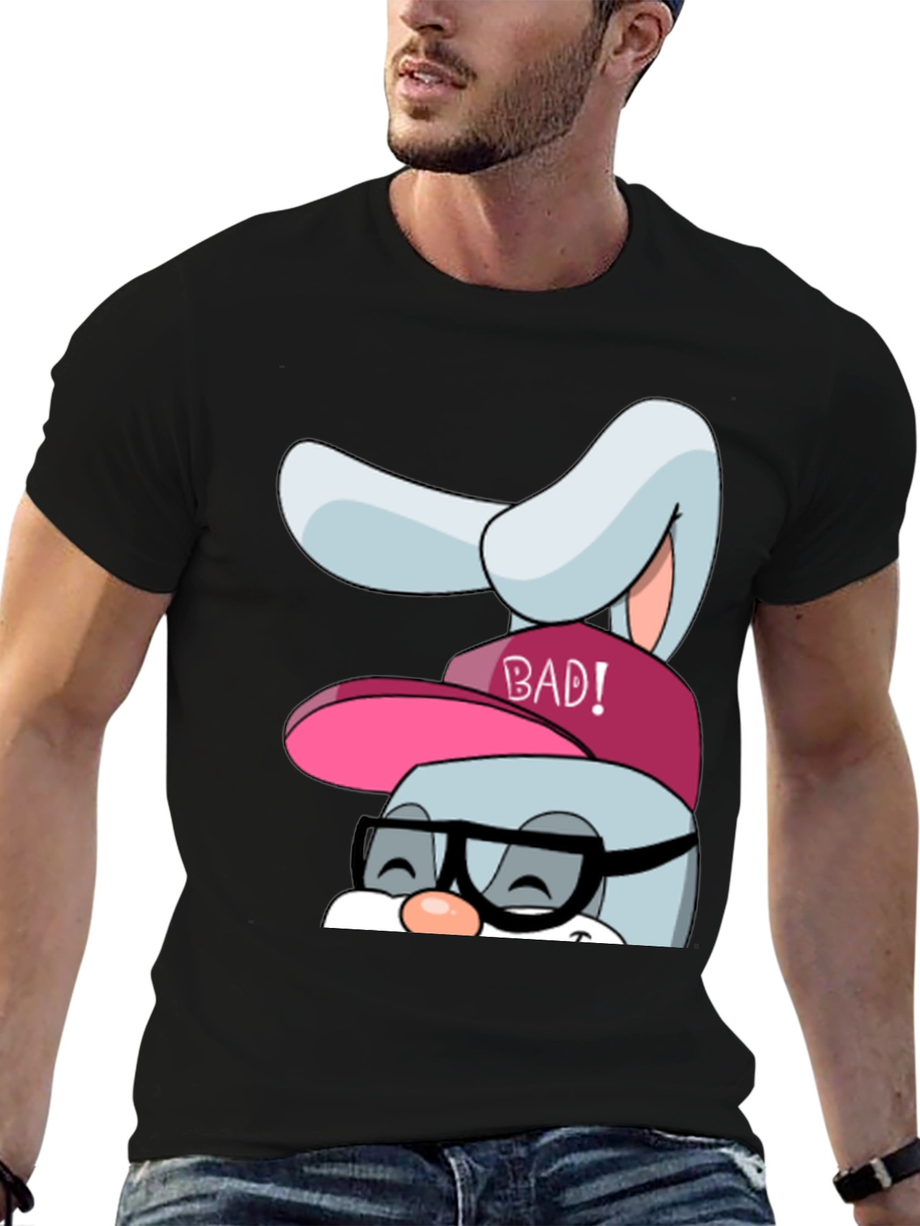 Cool Bunny Graphic Tee