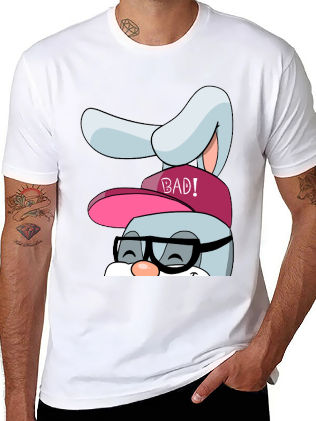 Cool Bunny Graphic Tee