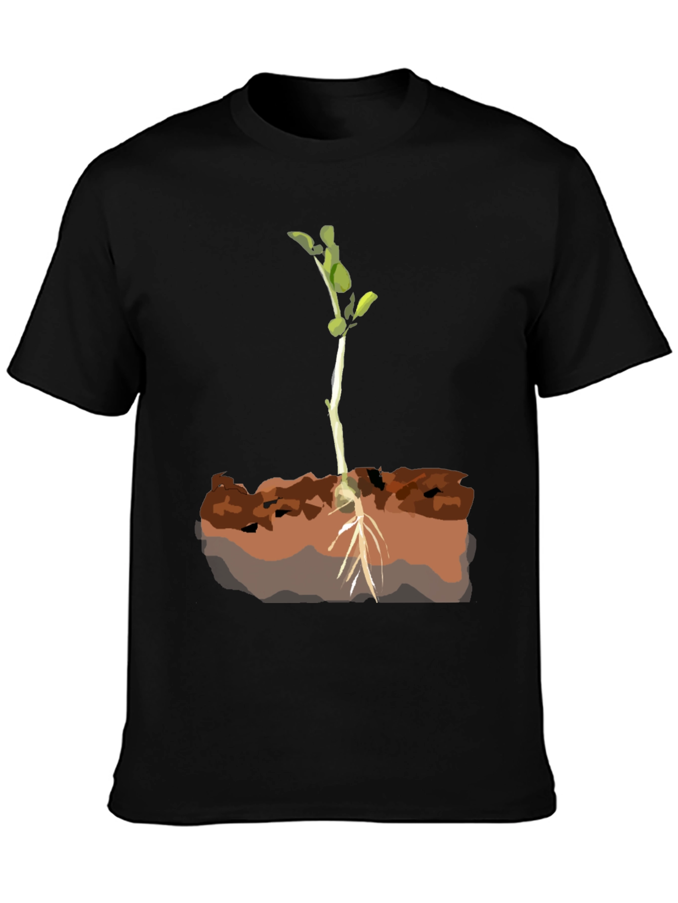 Sprout Graphic Tee - Eco-Conscious Fashion
