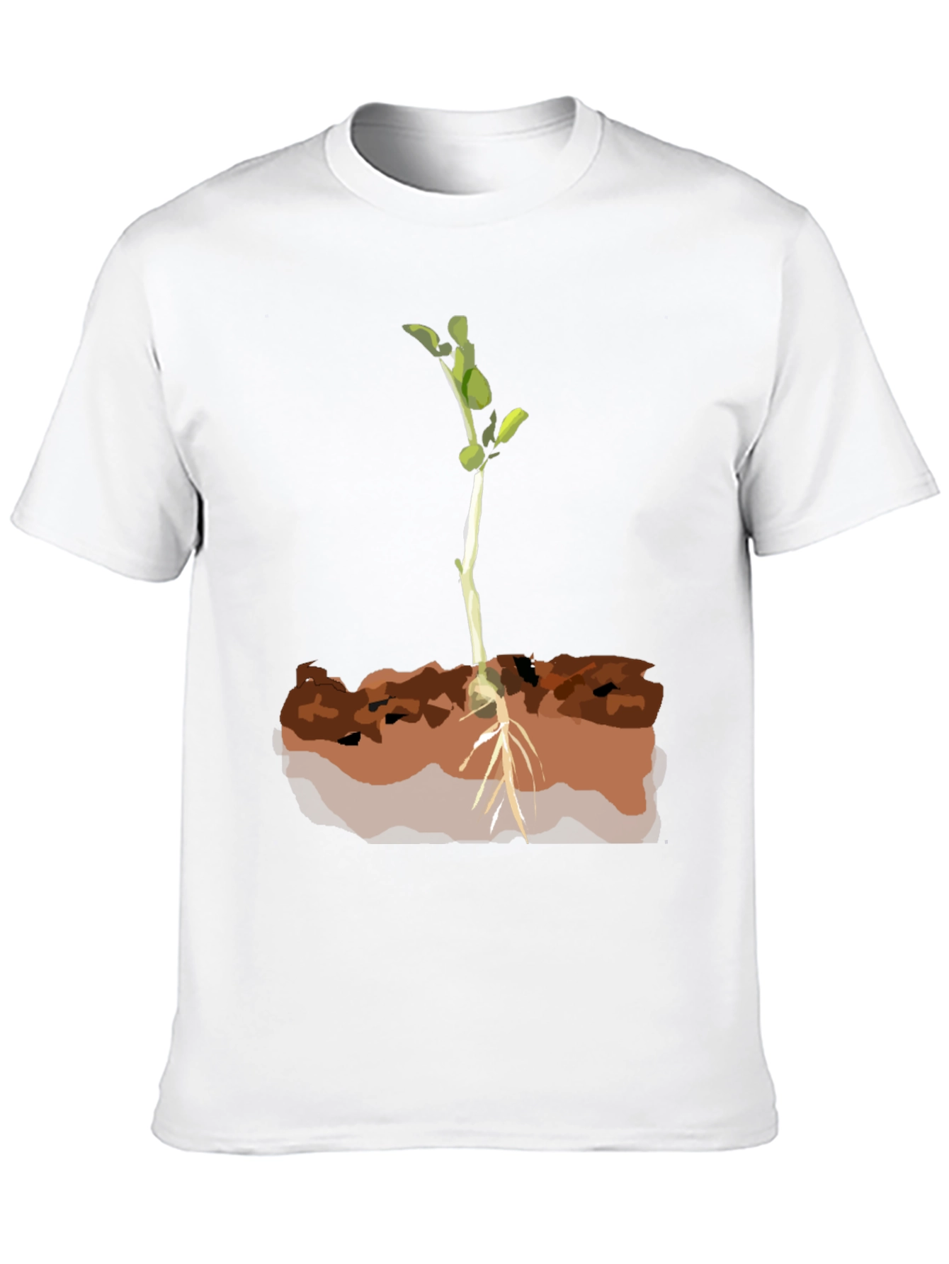 Sprout Graphic Tee - Eco-Conscious Fashion