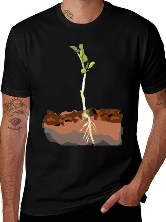 Sprout Graphic Tee - Eco-Conscious Fashion